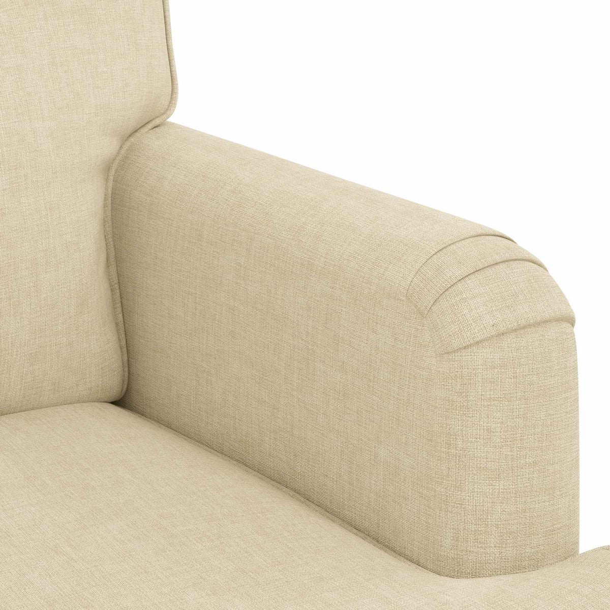 Ensemble de Canapés 2 pc Crème tissu