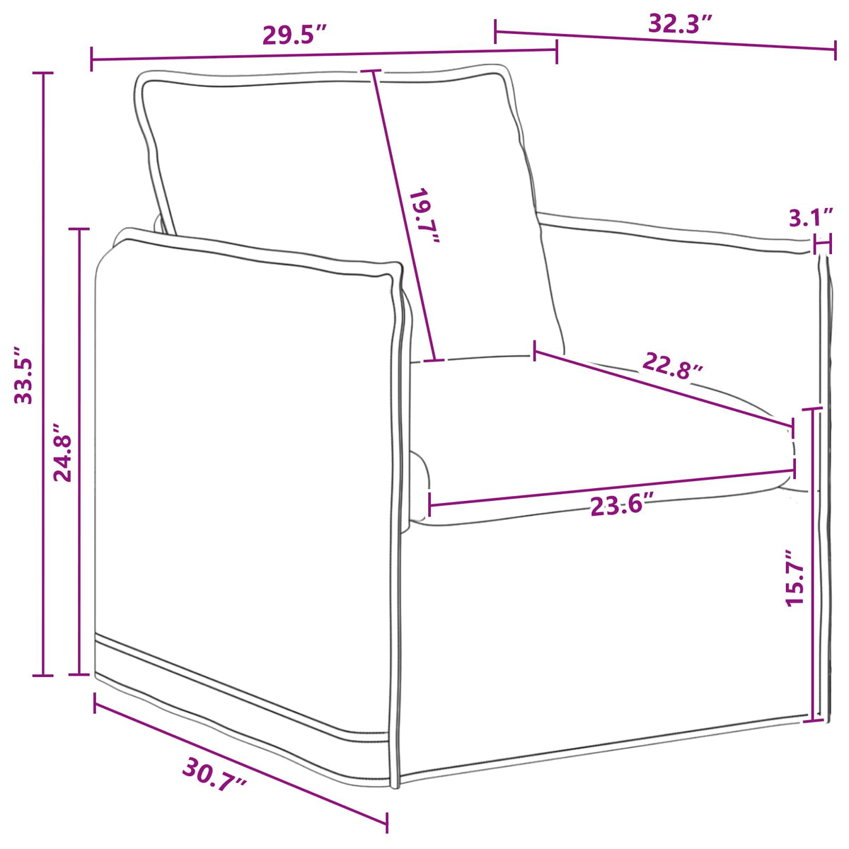Ensemble de Canapés 2 pc Gris foncé Tissu