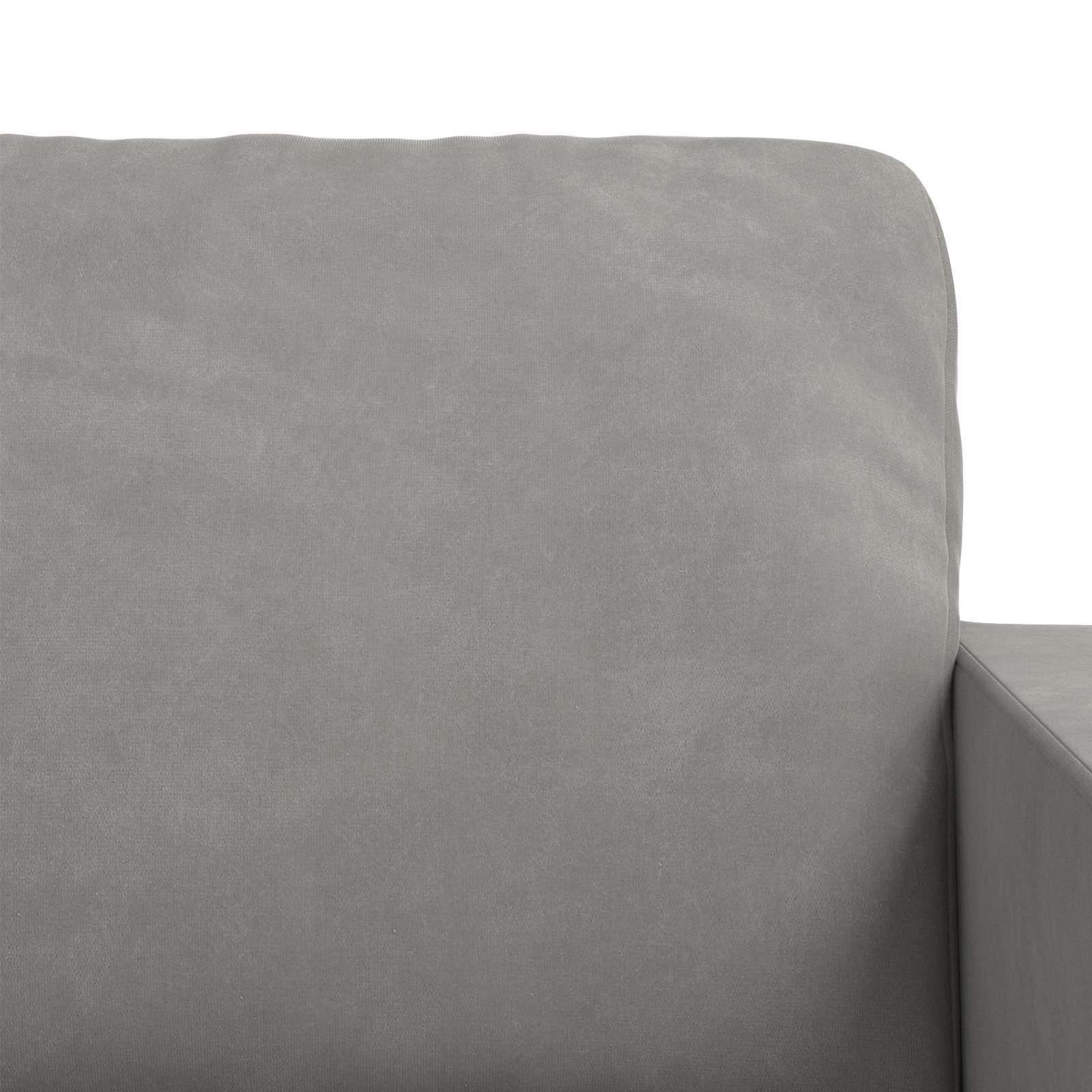 Ensemble de Canapés 2 pcs Gris clair 228 x 78 x 80 cm Velours - XIOS