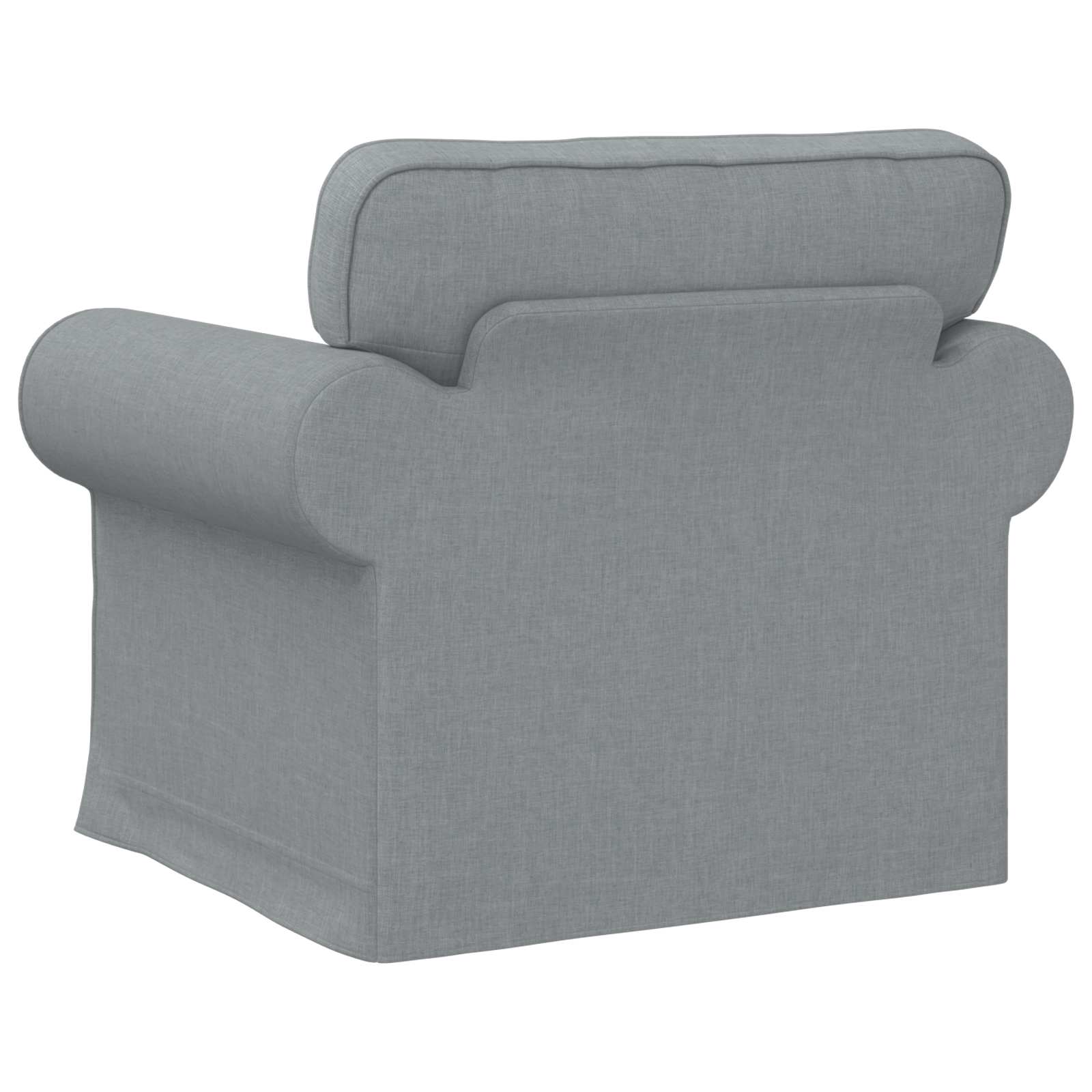 Canapé Gris clair 95 x 82 x 80 cm tissu - XIOS