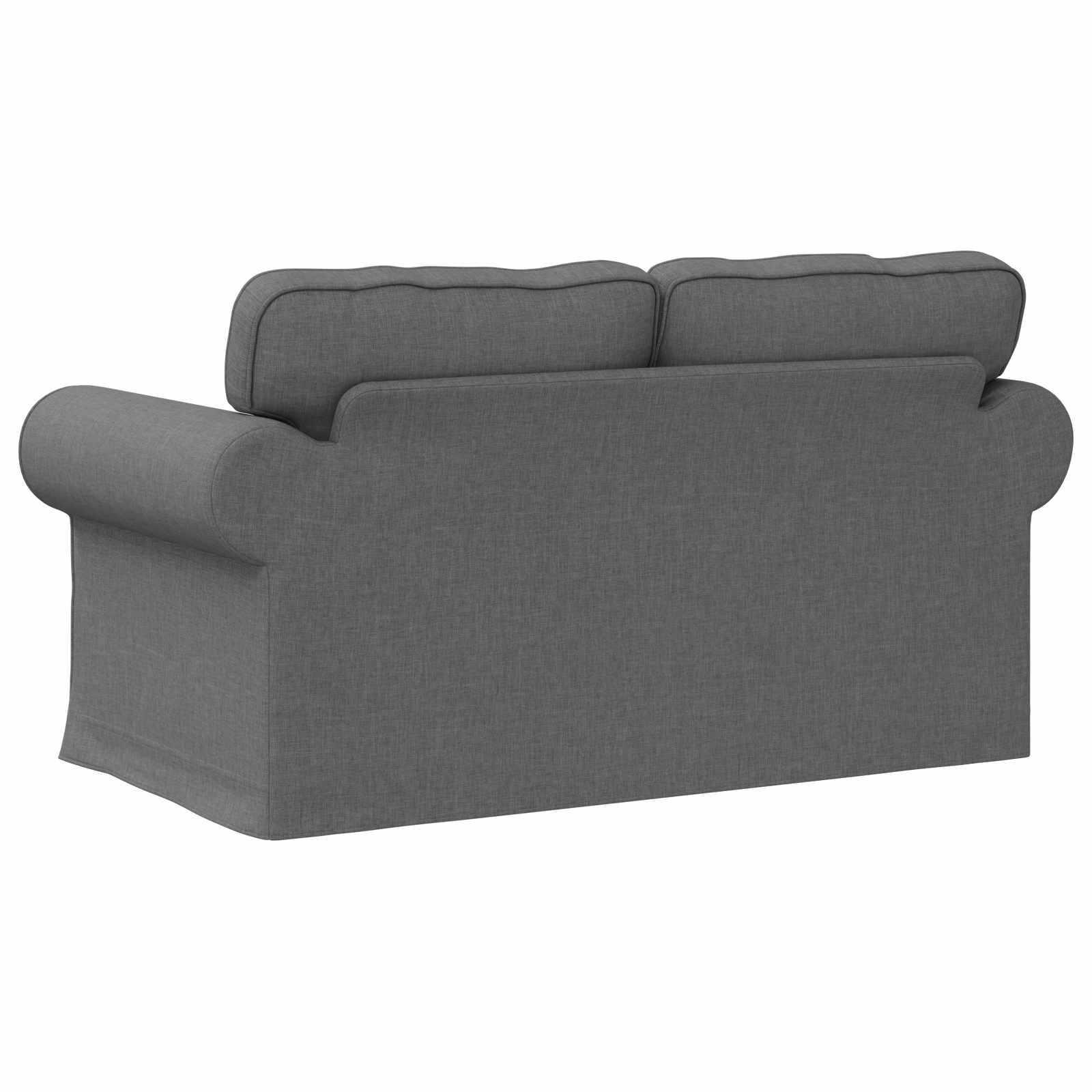 Canapé Gris foncé 155 x 82 x 80 cm tissu - XIOS