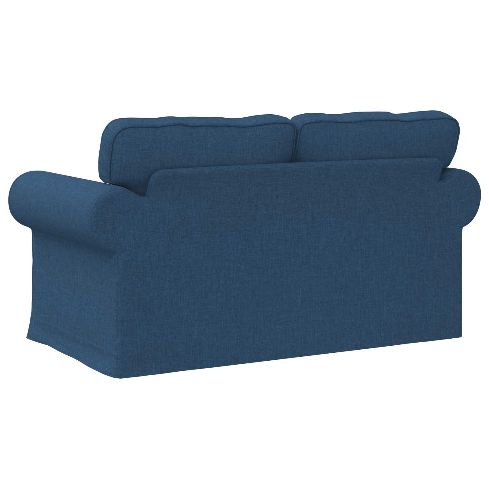 Canapé Bleu 155 x 82 x 80 cm tissu - XIOS
