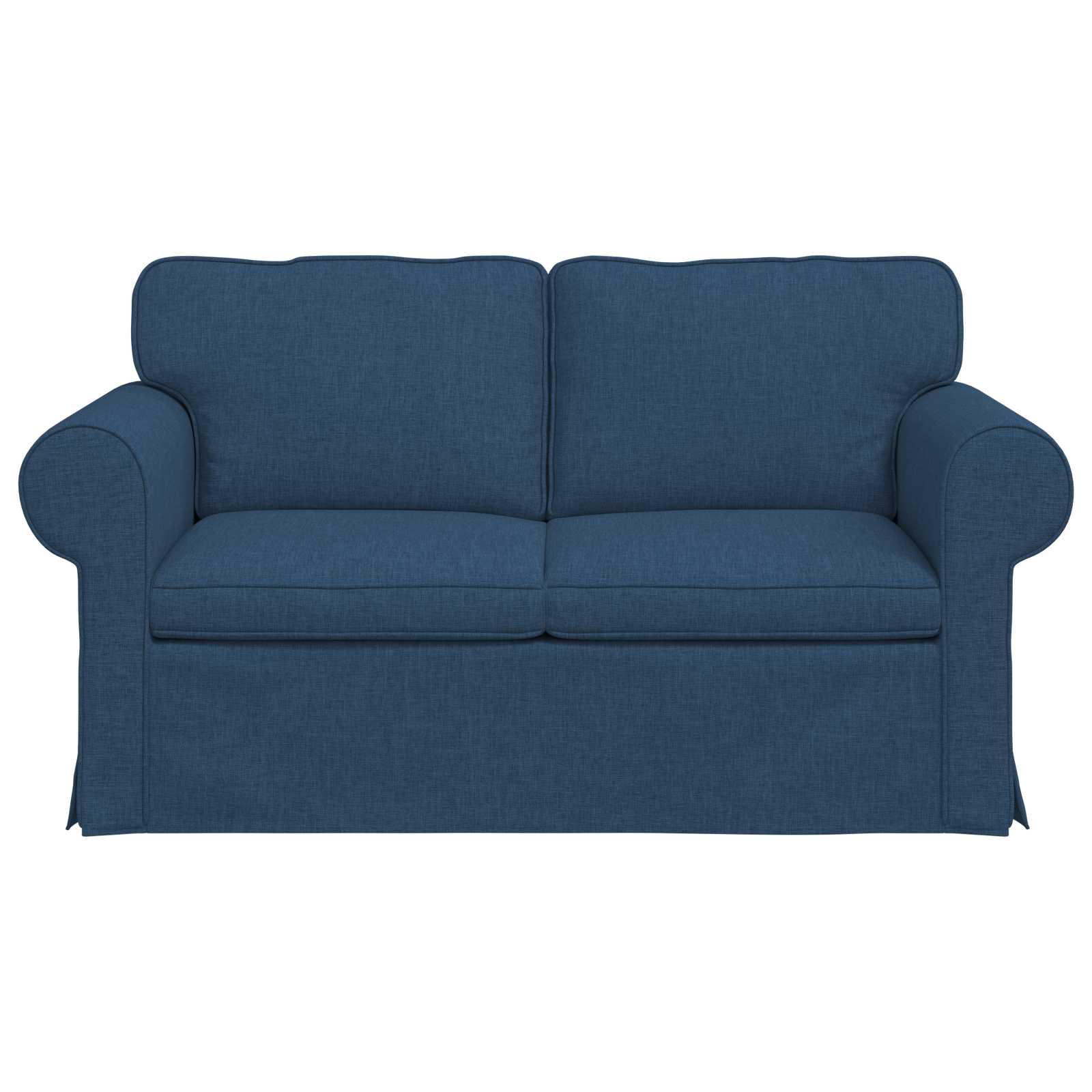 Canapé Bleu 155 x 82 x 80 cm tissu - XIOS