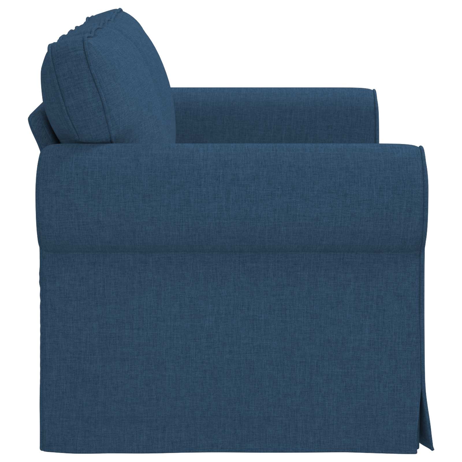 Canapé Bleu 155 x 82 x 80 cm tissu - XIOS