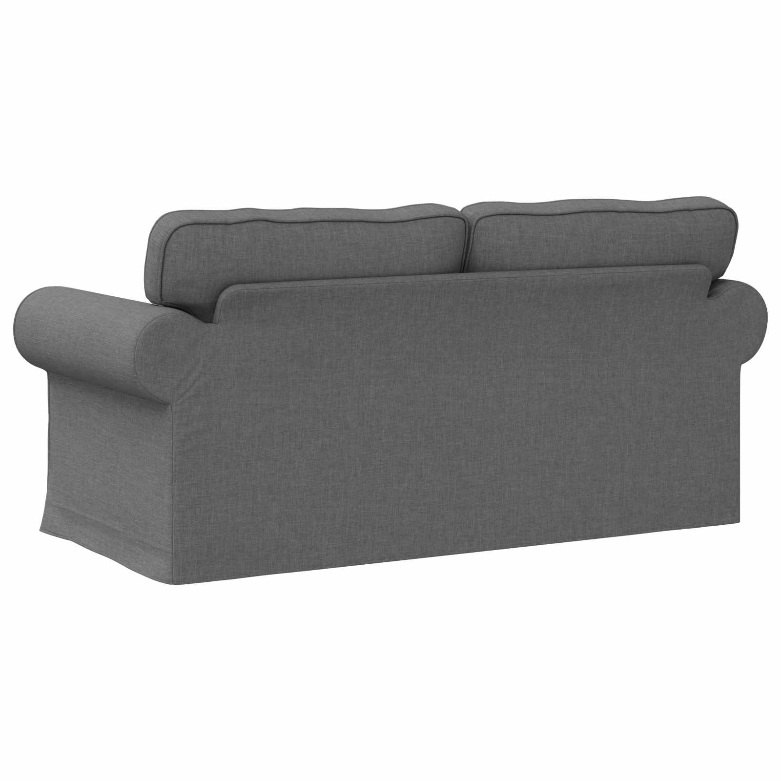 Canapé Gris foncé 175 x 82 x 80 cm tissu - XIOS