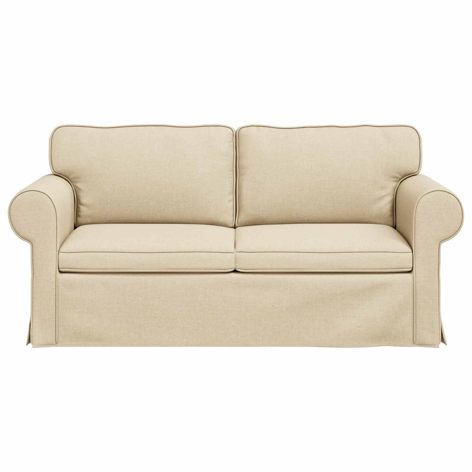 Canapé Crème 175 x 82 x 80 cm tissu - XIOS