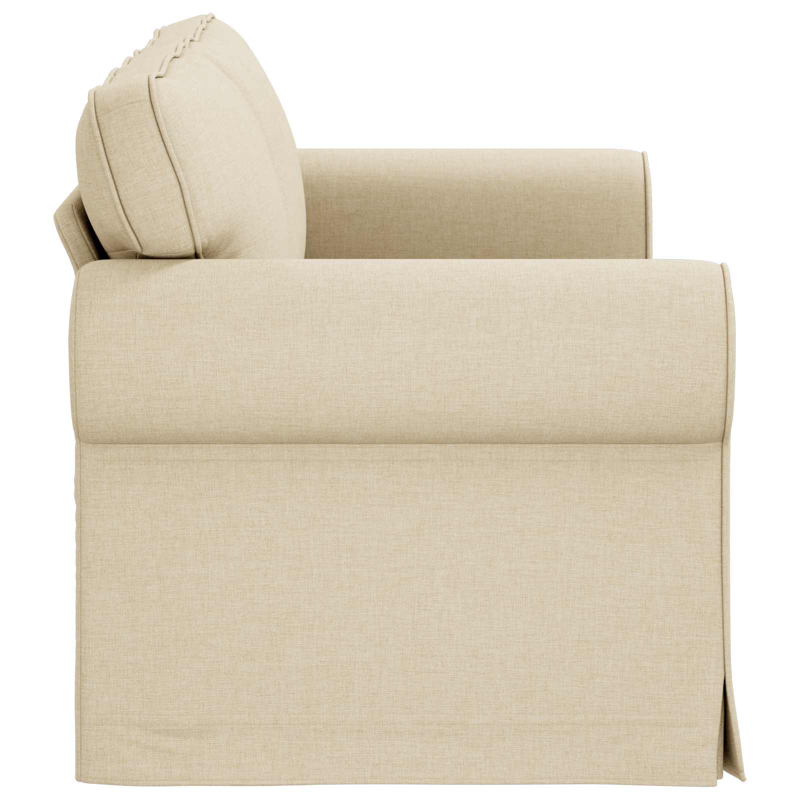 Canapé Crème 175 x 82 x 80 cm tissu - XIOS