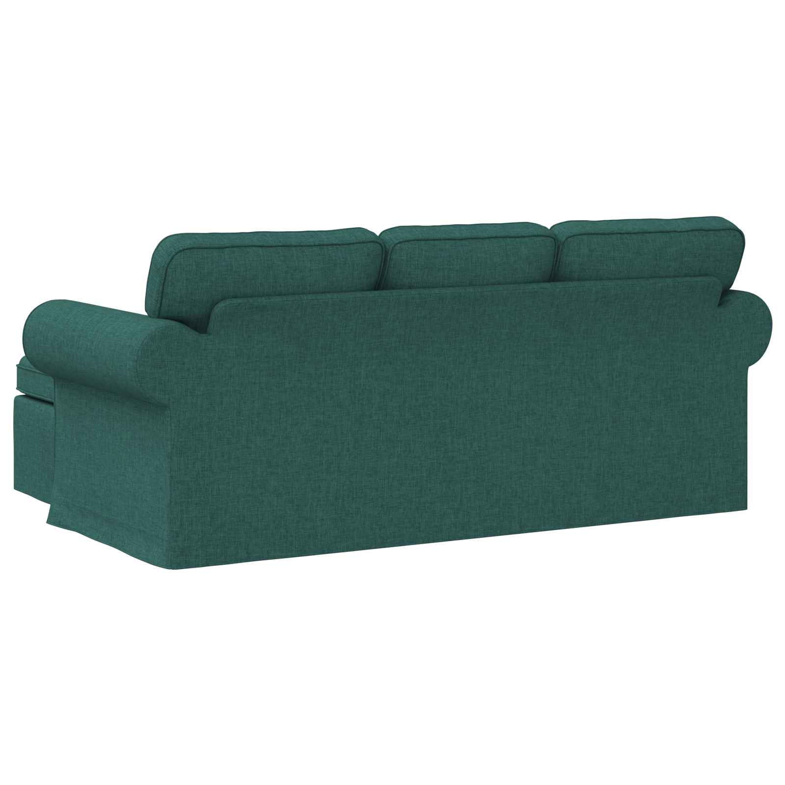 Canapé Vert foncé 195 x 138 x 80 cm tissu - XIOS
