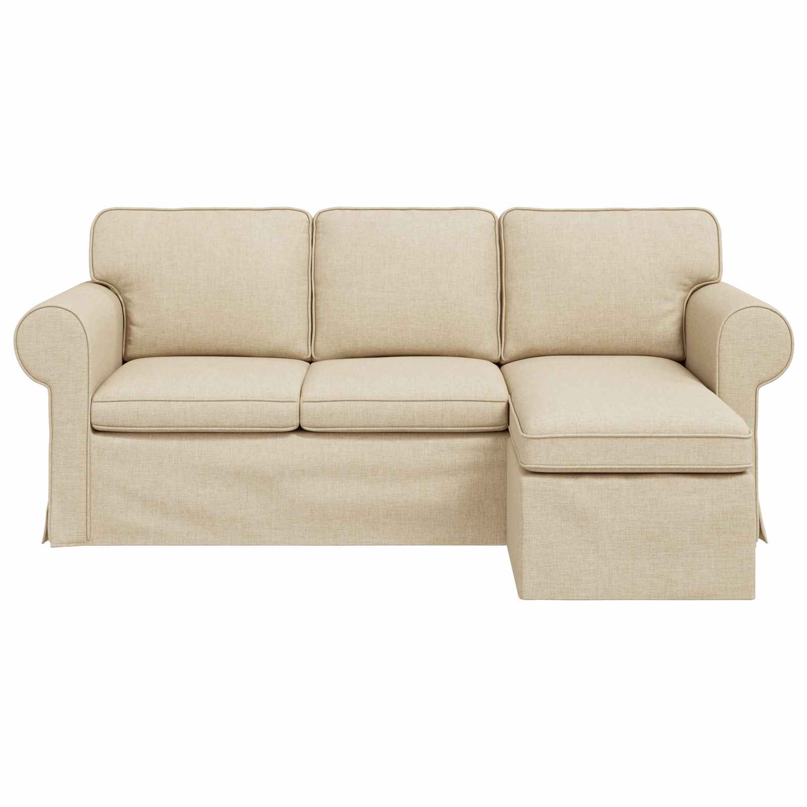 Canapé 160cm Crème Métал - XIOS