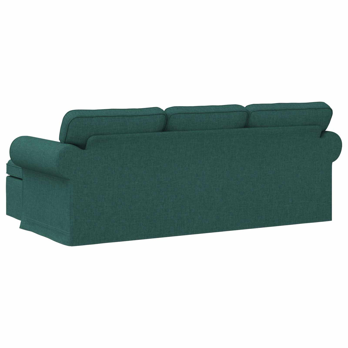 Canapé Vert foncé 215 x 138 x 80 cm tissu