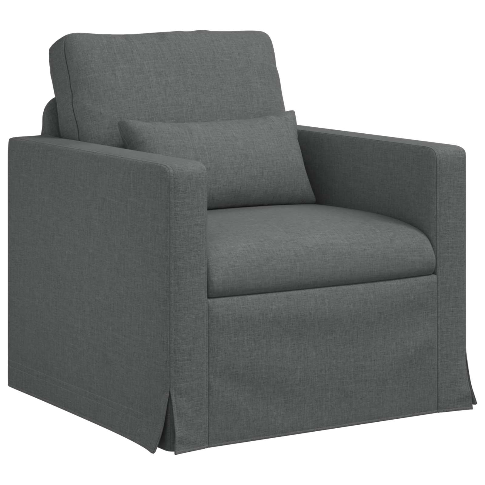 Canapé 180cm Gris foncé Métал - XIOS