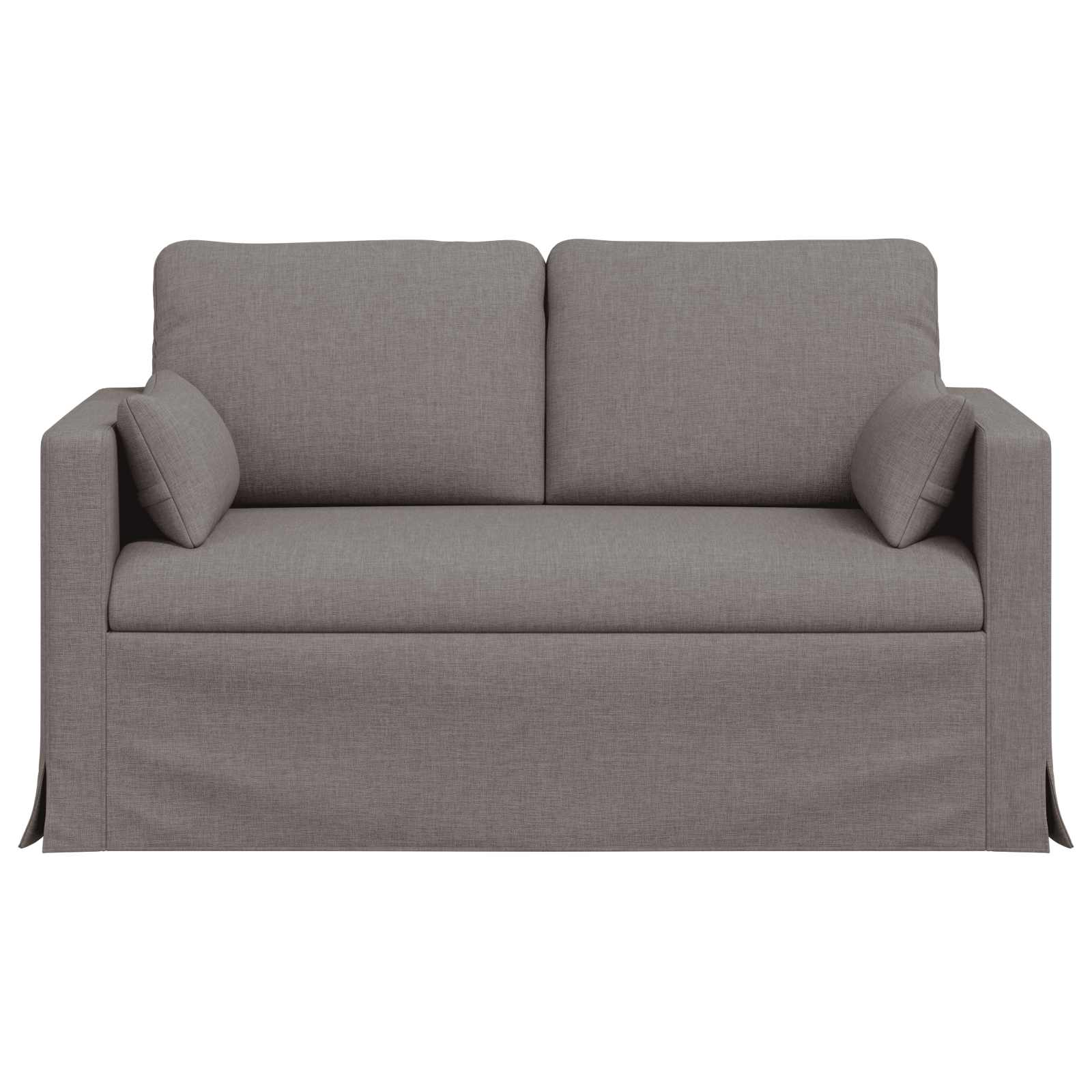 Canapé 120cm Taupe Métал - XIOS