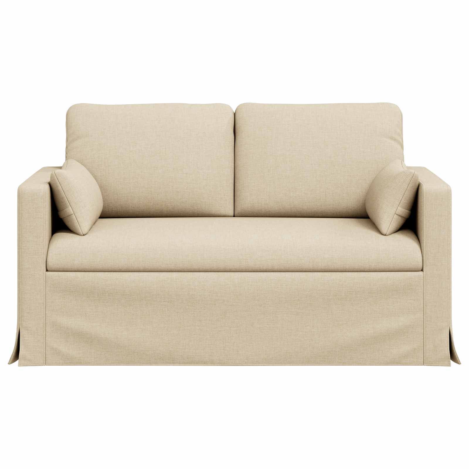 Canapé Crème 139 x 78 x 80 cm tissu
