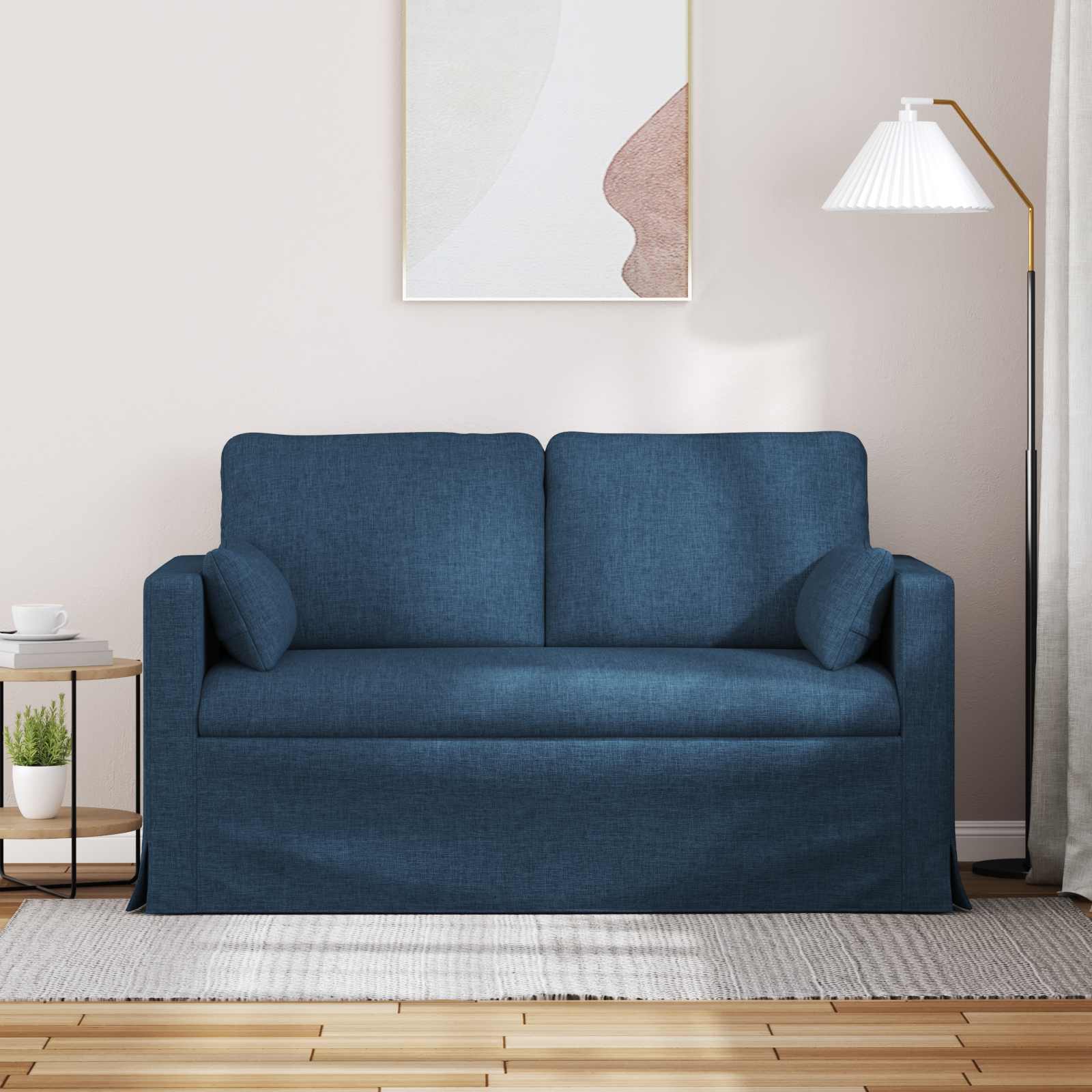 Canapé 120cm Bleu Métал - XIOS
