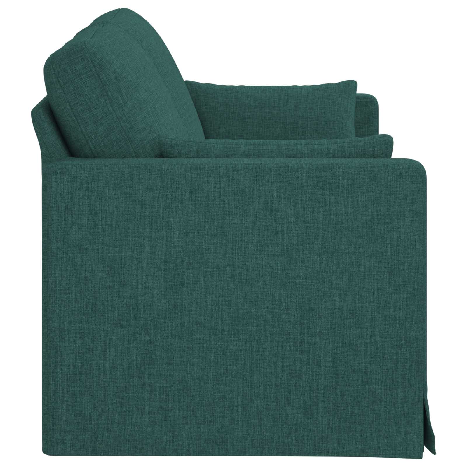 Canapé 140cm Vert foncé Métал - XIOS
