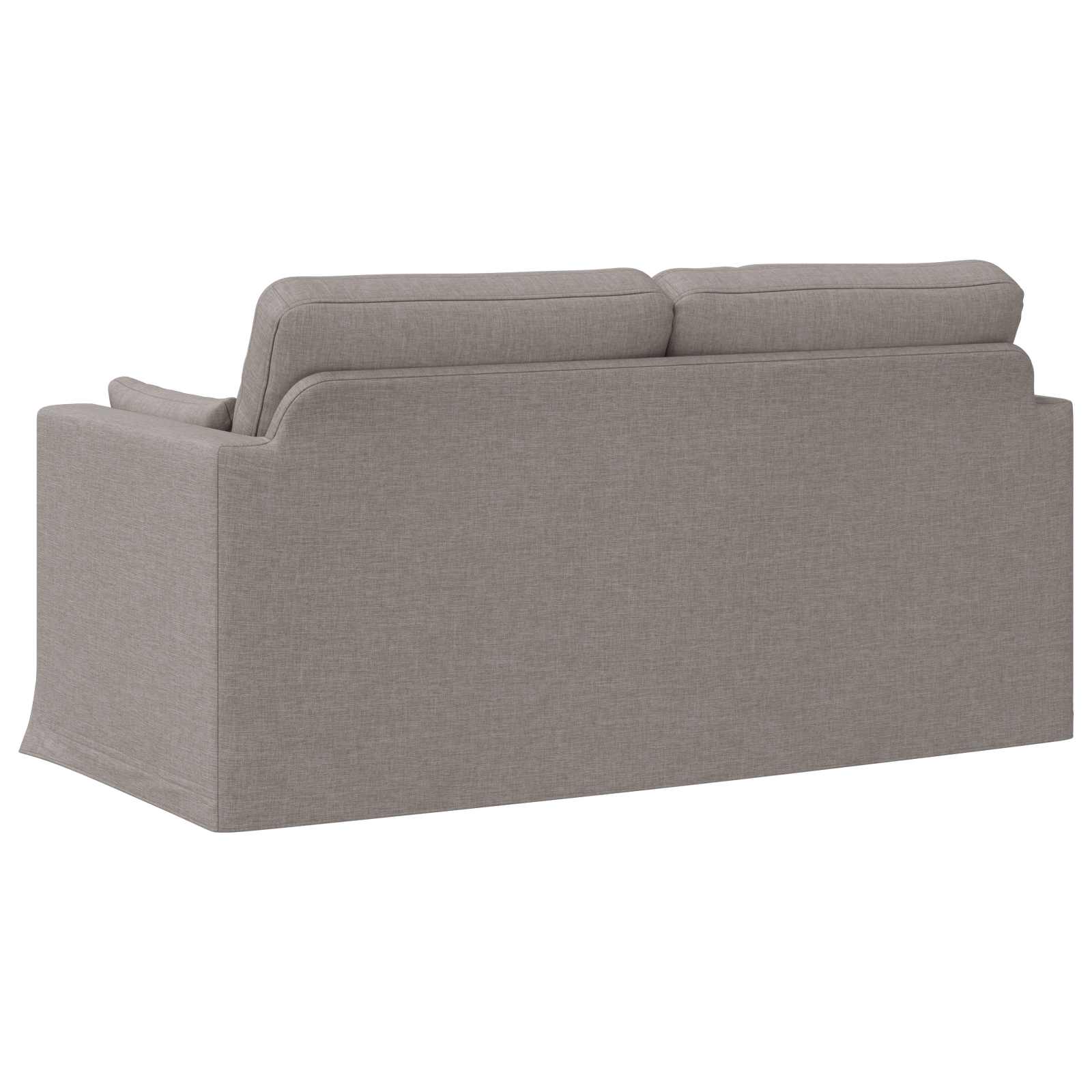 Canapé Taupe 158 x 78 x 80 cm tissu
