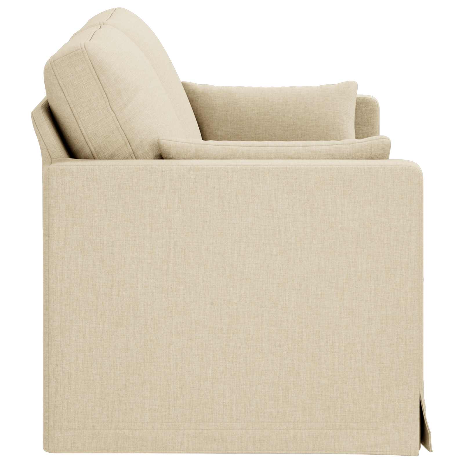 Canapé 140cm Crème Métал - XIOS
