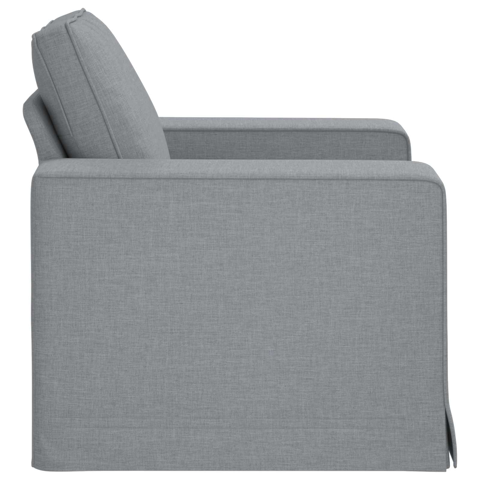 Canapé 60cm Gris clair Métал - XIOS