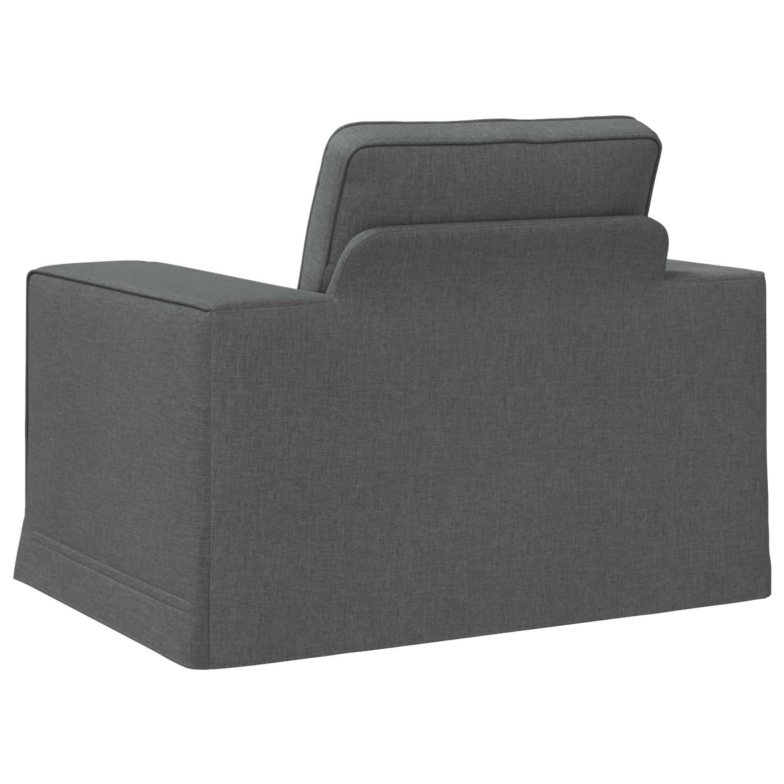 Canapé 60cm Gris foncé Métал - XIOS