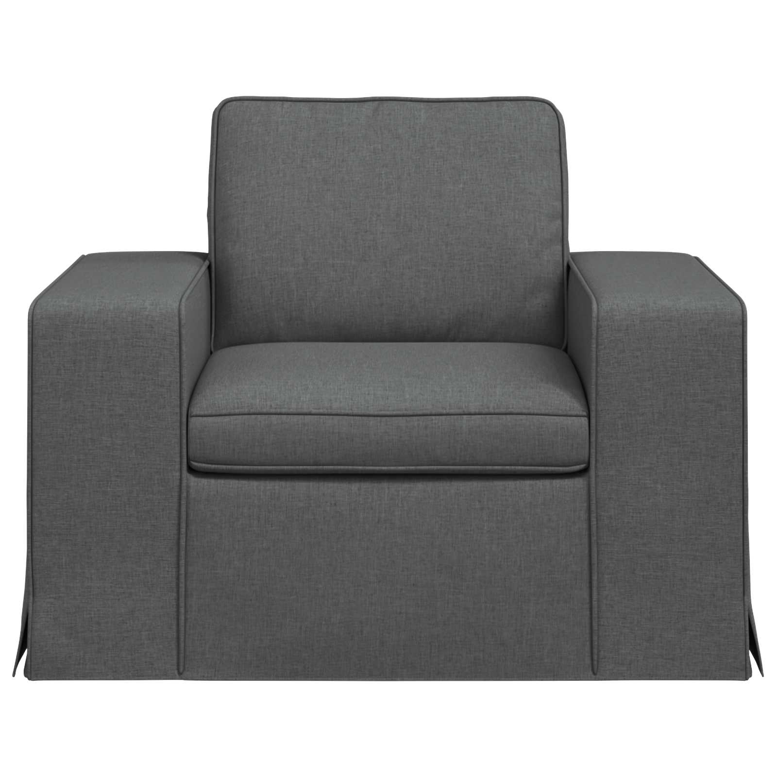 Canapé 60cm Gris foncé Métал - XIOS