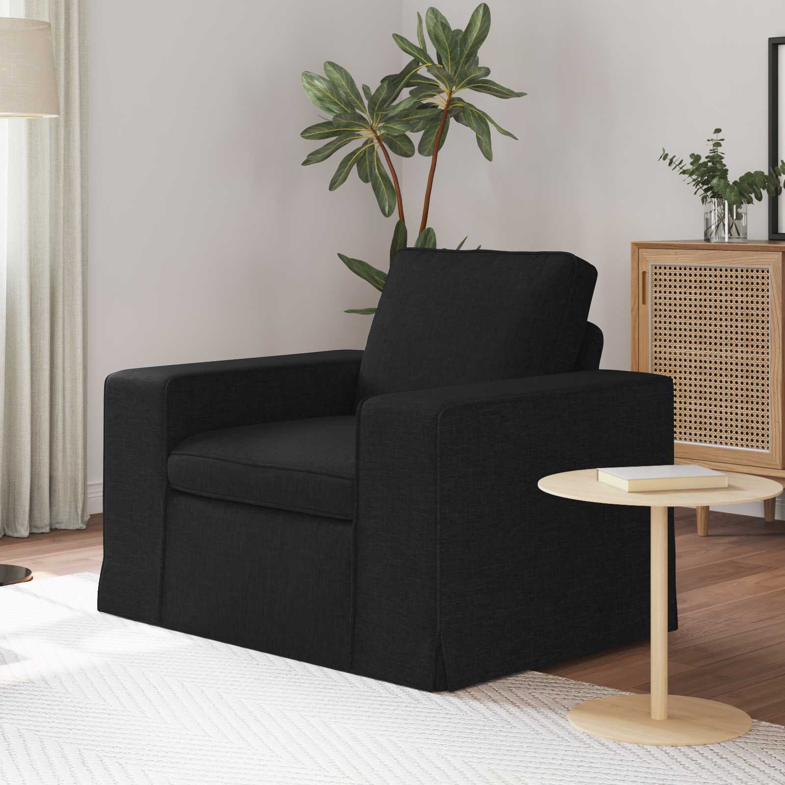 Canapé 60cm Noir Métал - XIOS