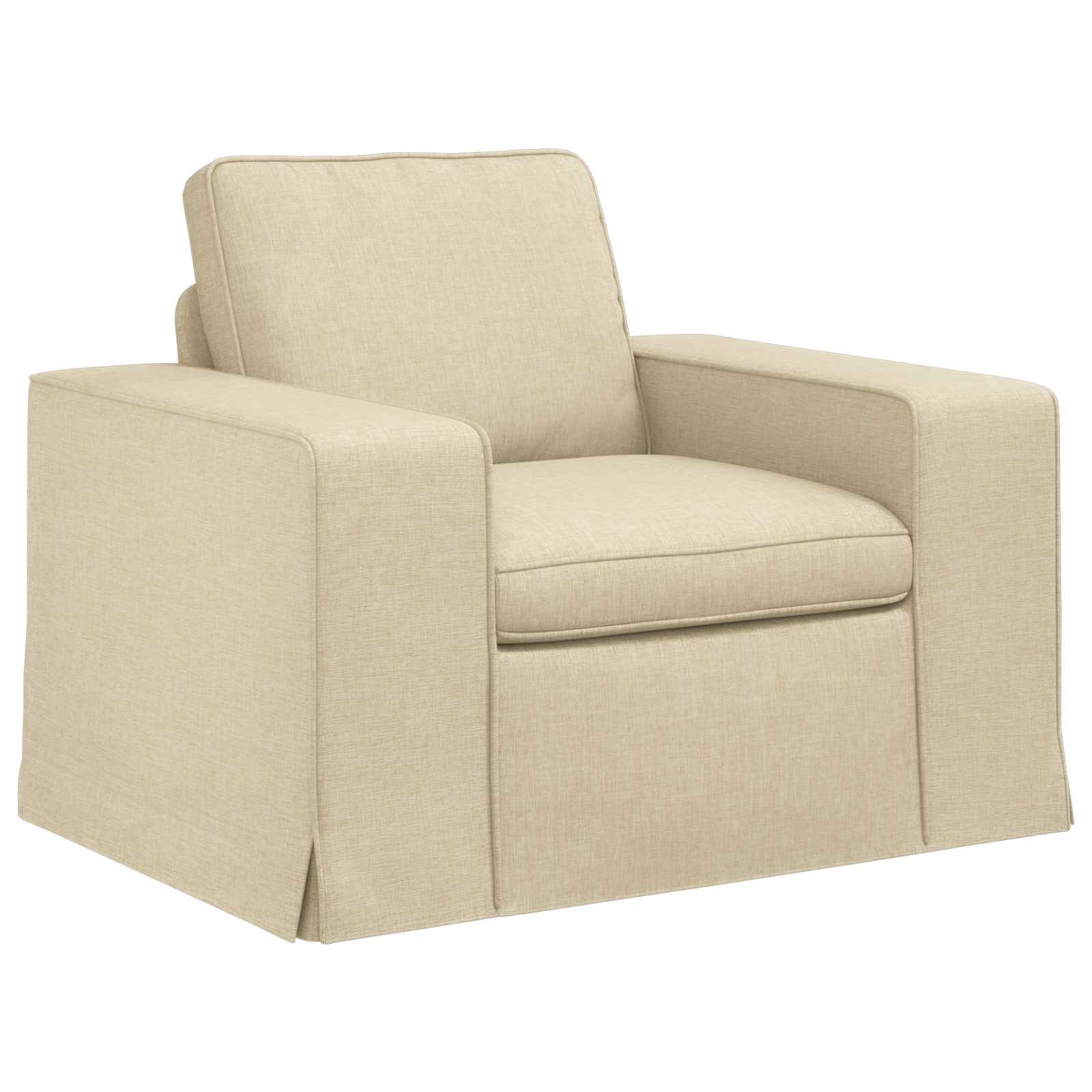 Canapé 60cm Crème Métал - XIOS