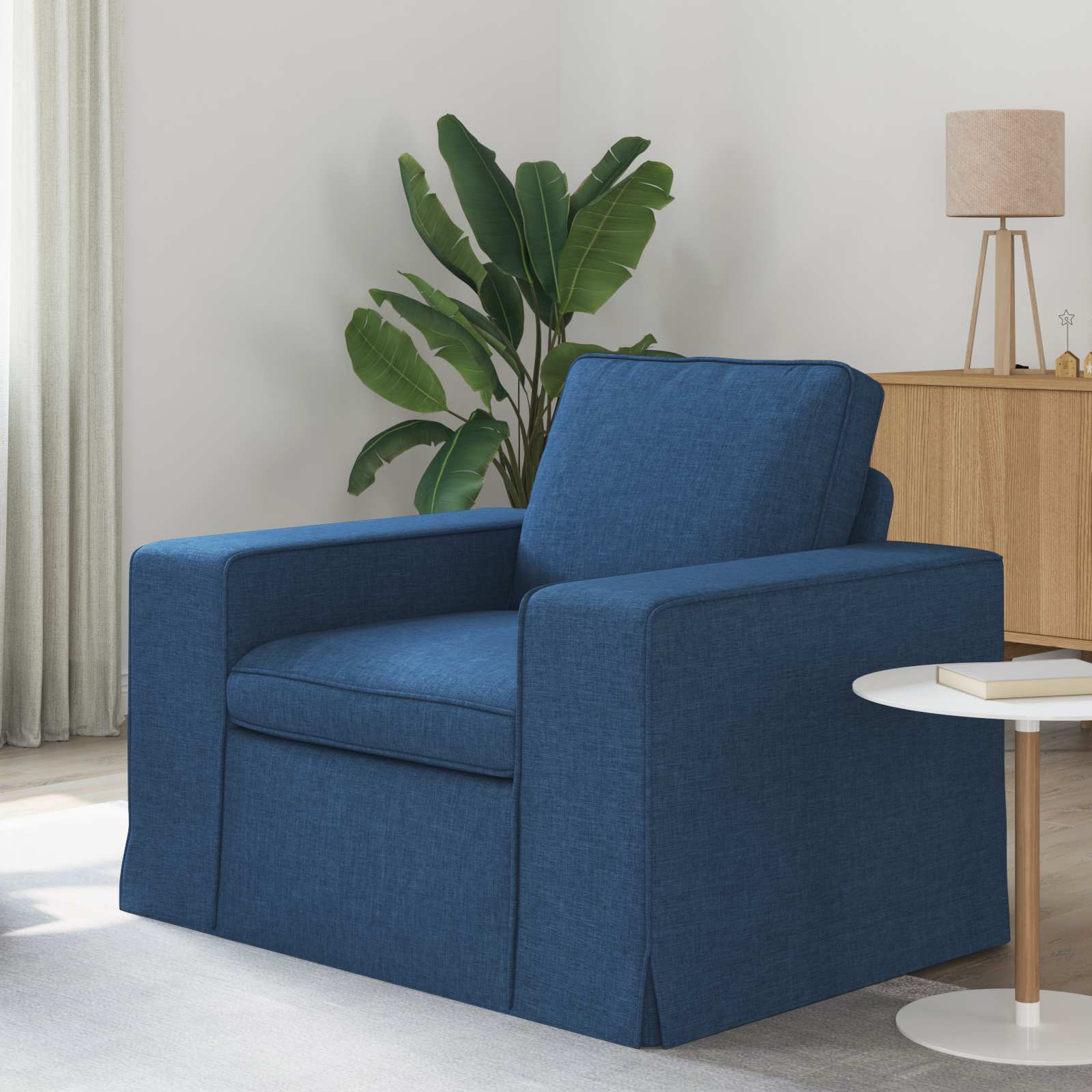 Canapé 60cm Bleu Métал - XIOS