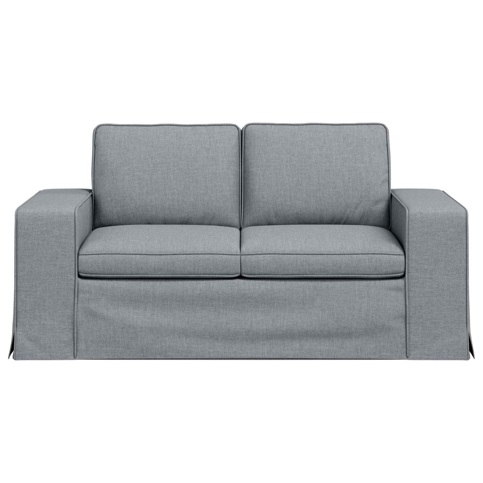 Canapé 120cm Gris clair Métал - XIOS