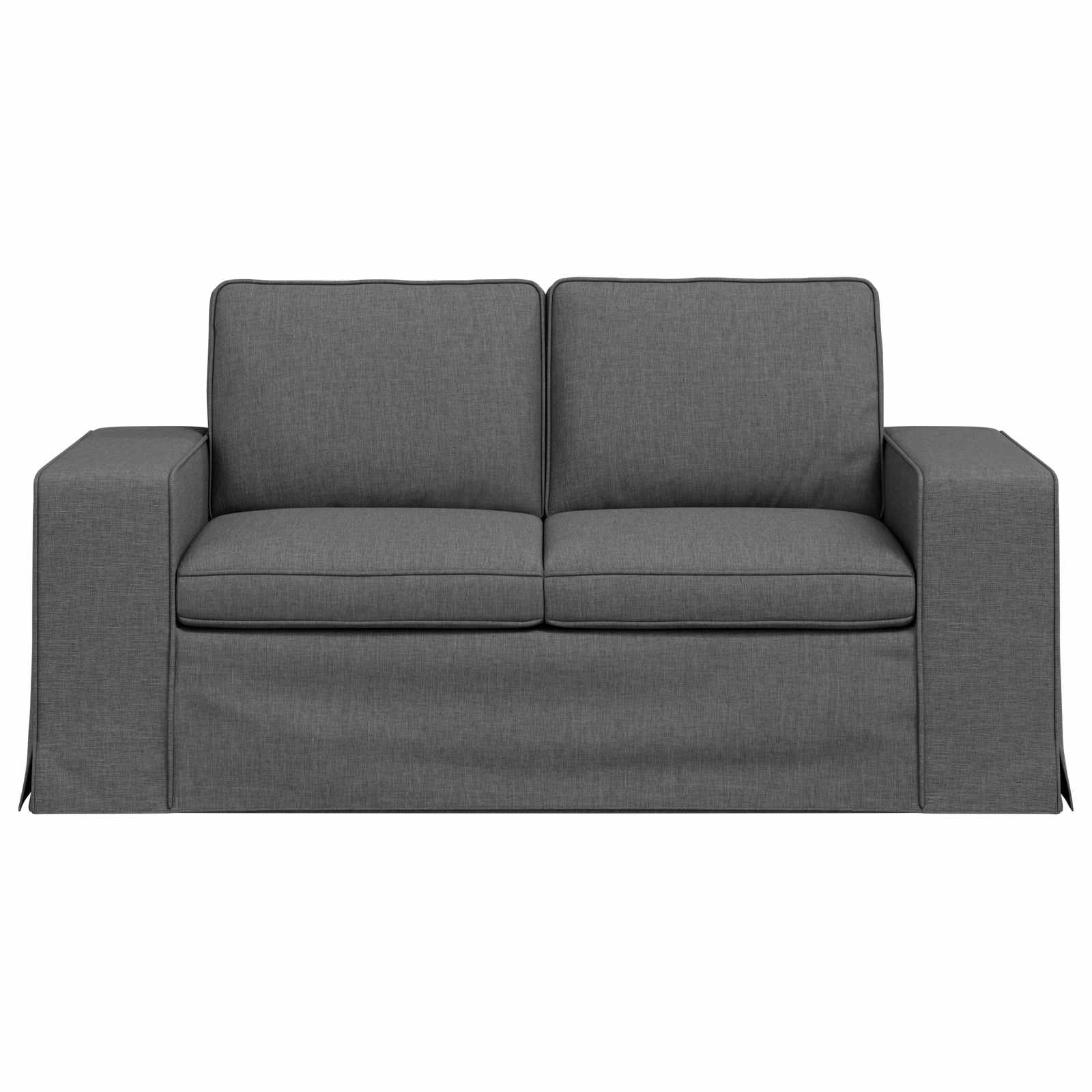 Canapé 120cm Gris foncé Métал - XIOS