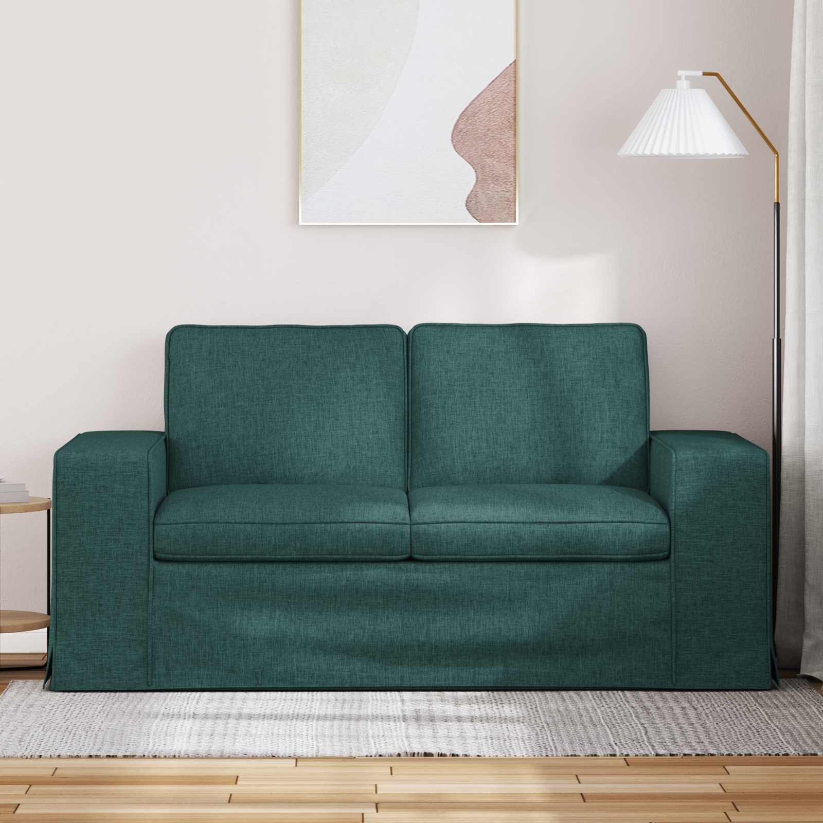 Canapé 120cm Vert foncé Métал - XIOS