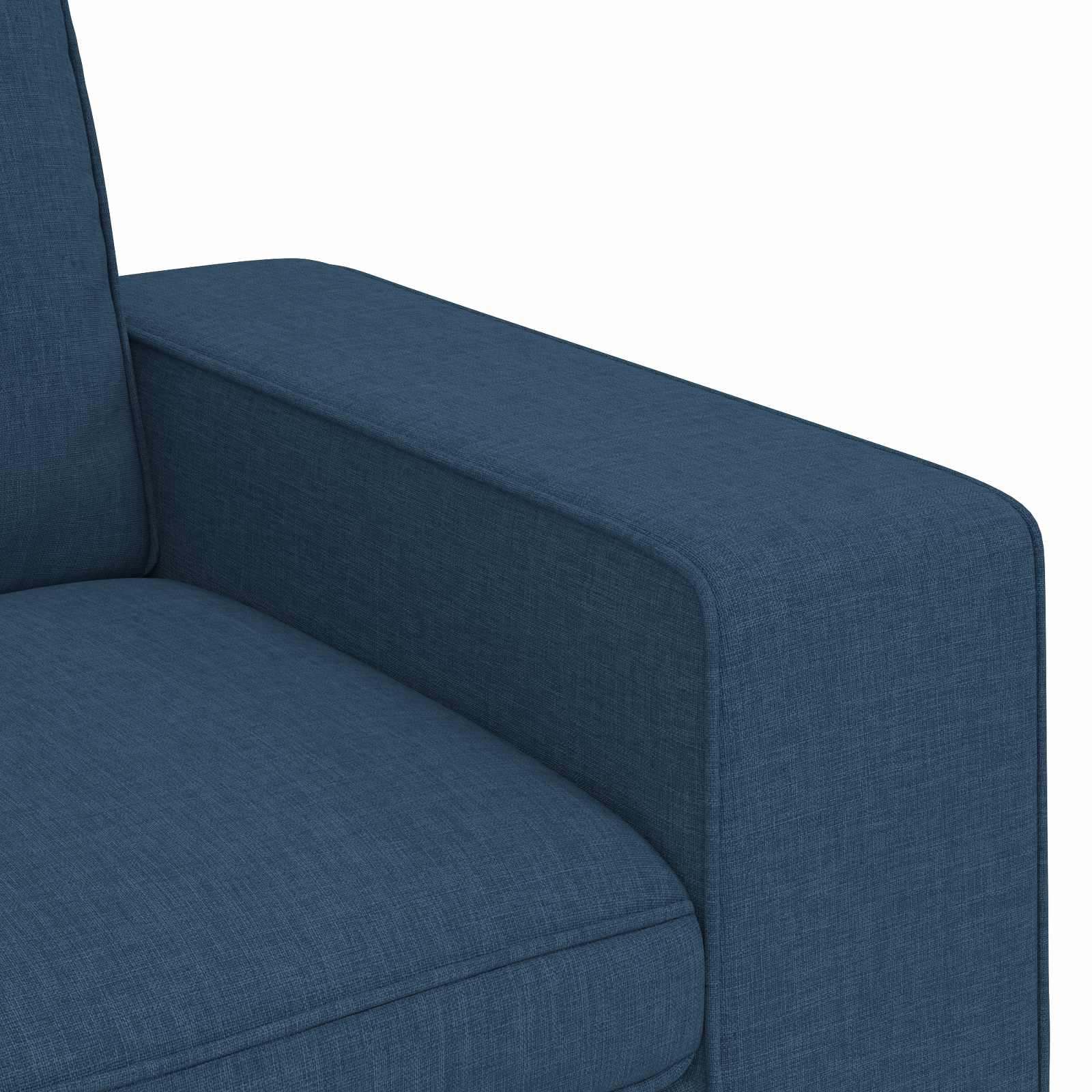 Canapé 120cm Bleu Métал - XIOS
