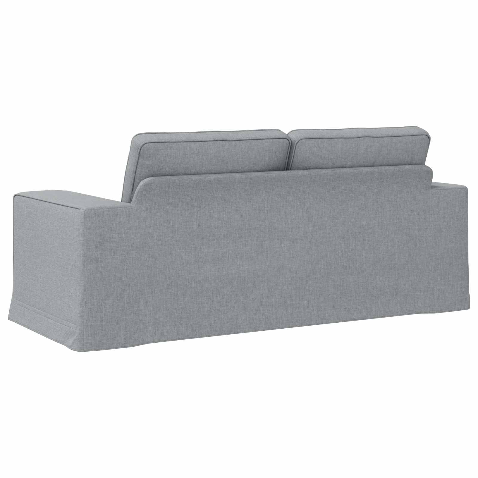 Canapé 140cm Gris clair Métал - XIOS