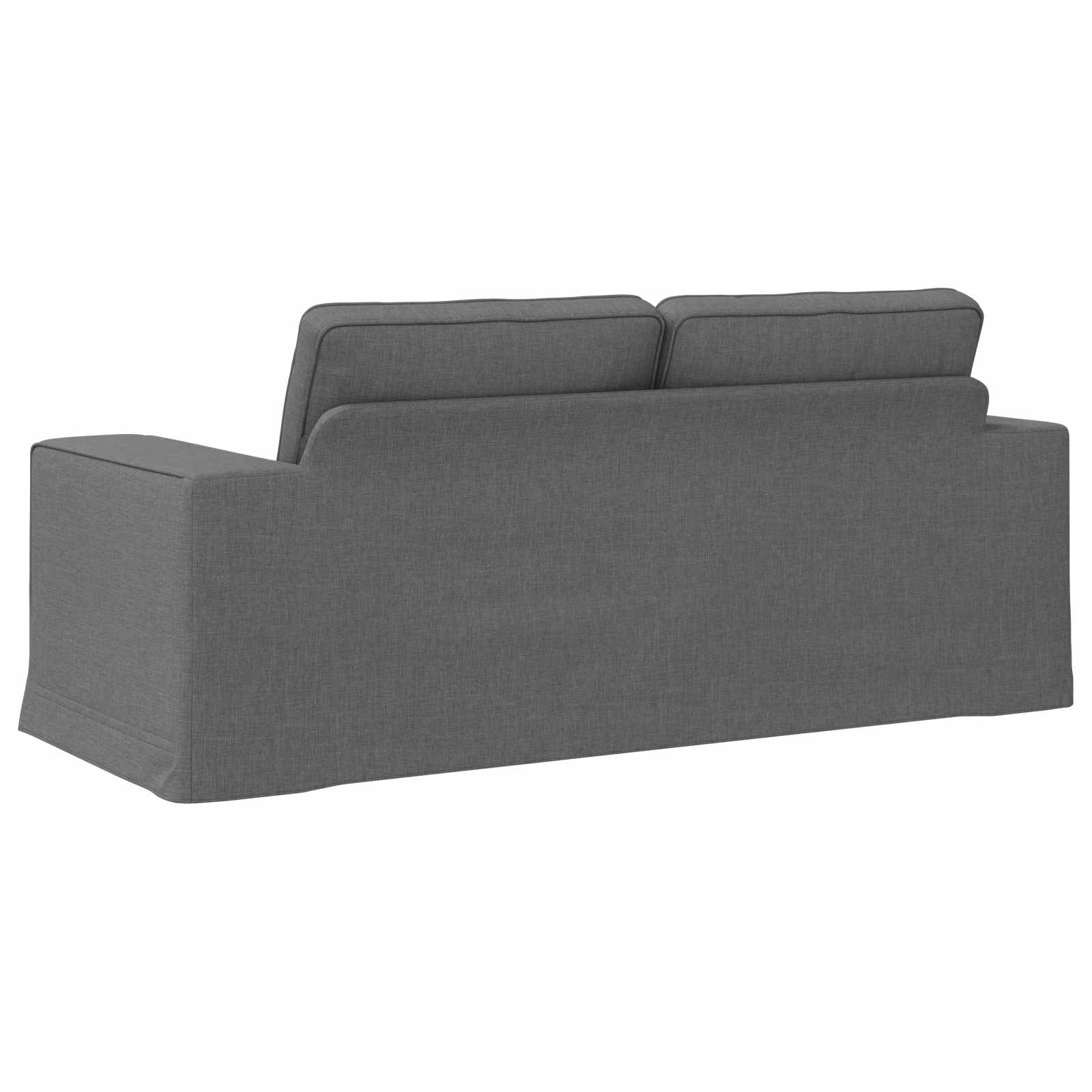 Canapé 140cm Gris foncé Métал - XIOS