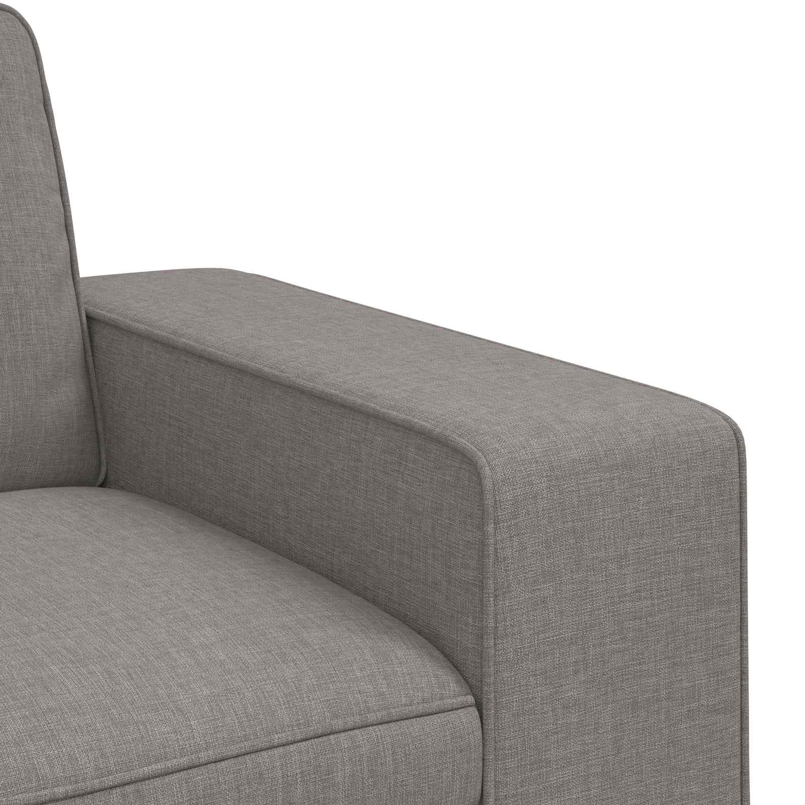 Canapé 140cm Taupe Métал - XIOS