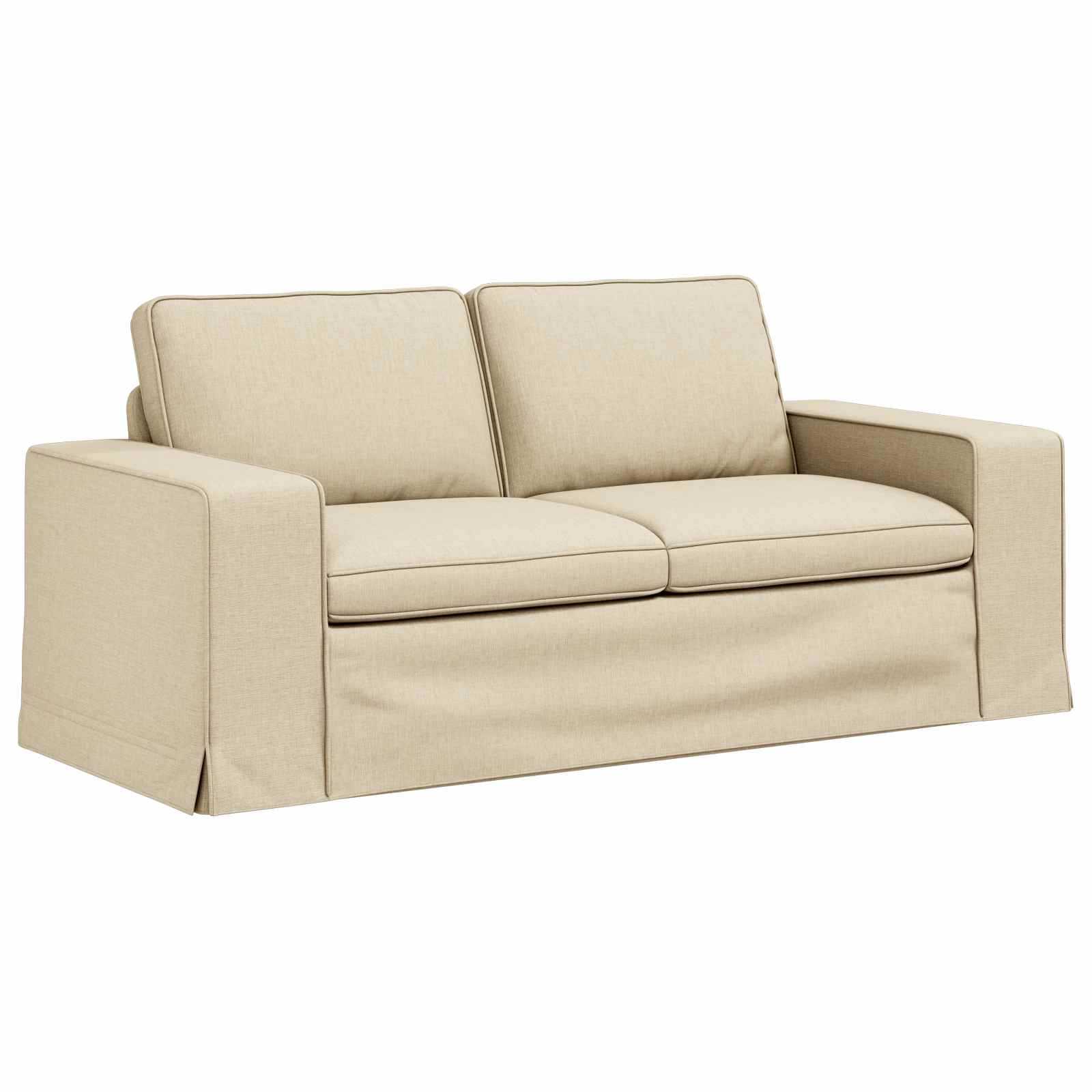 Canapé 140cm Crème Métал - XIOS
