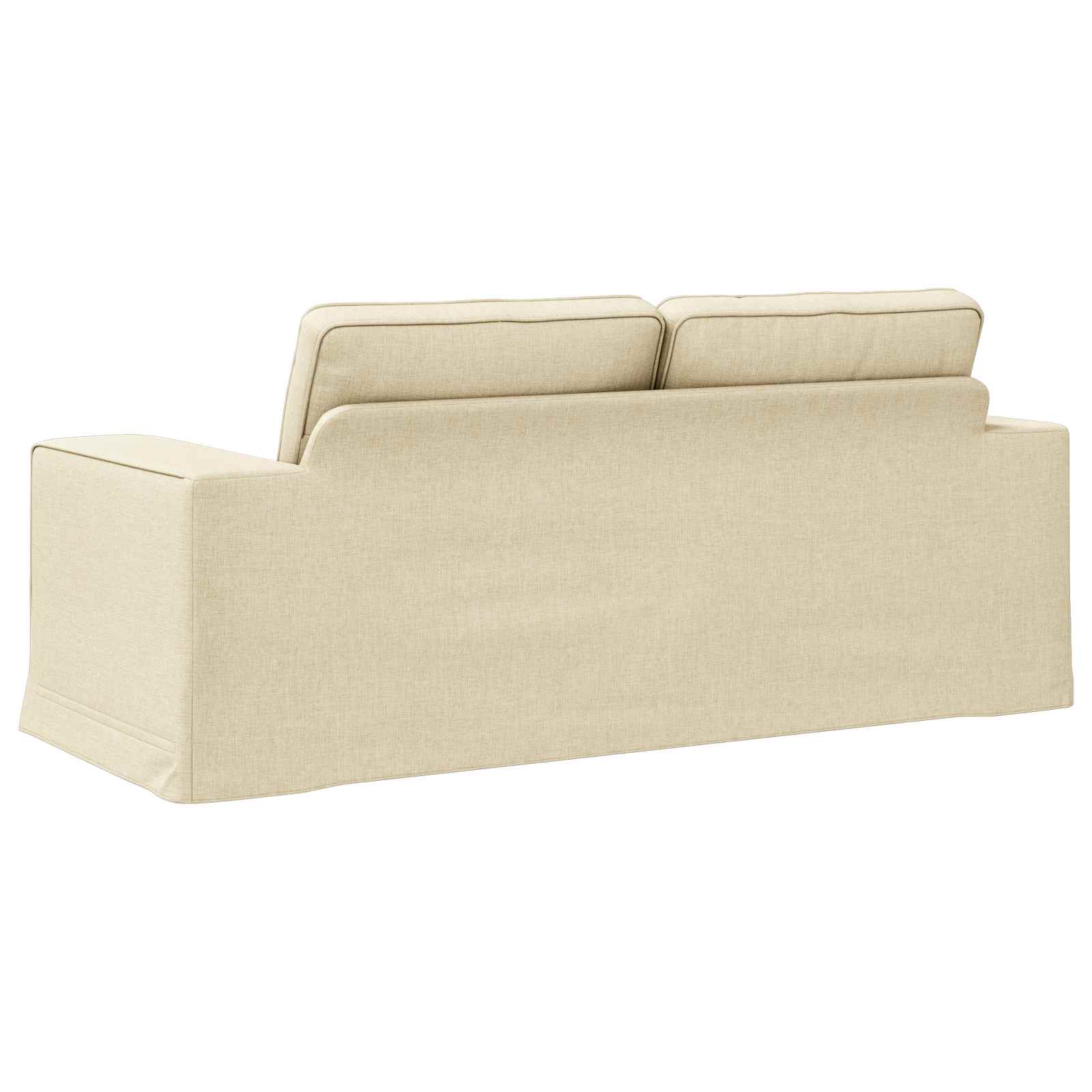Canapé 140cm Crème Métал - XIOS