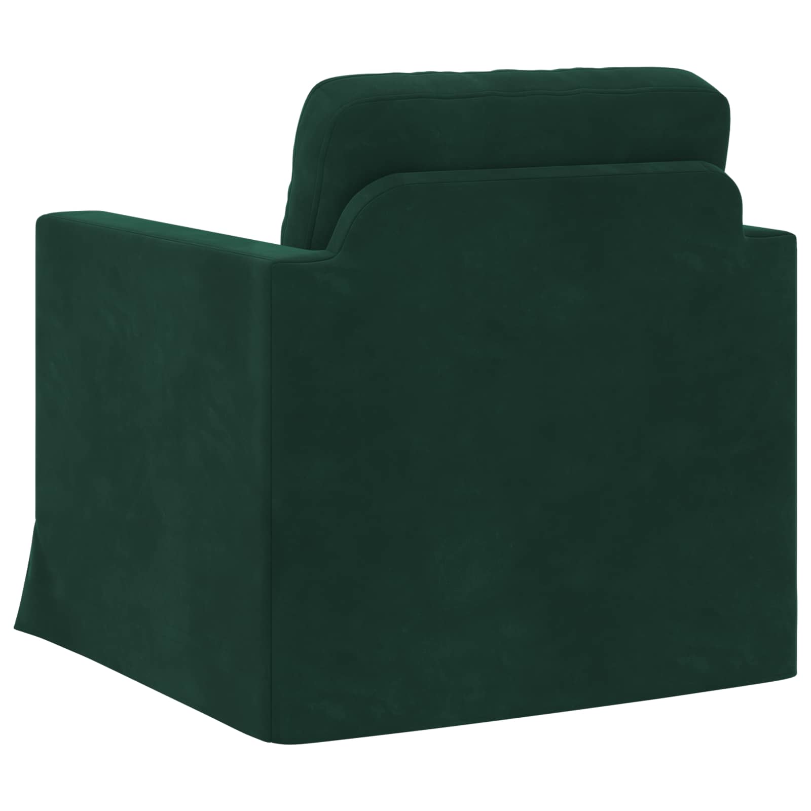 Canapé Vert foncé 78 x 78 x 80 cm Velours - XIOS