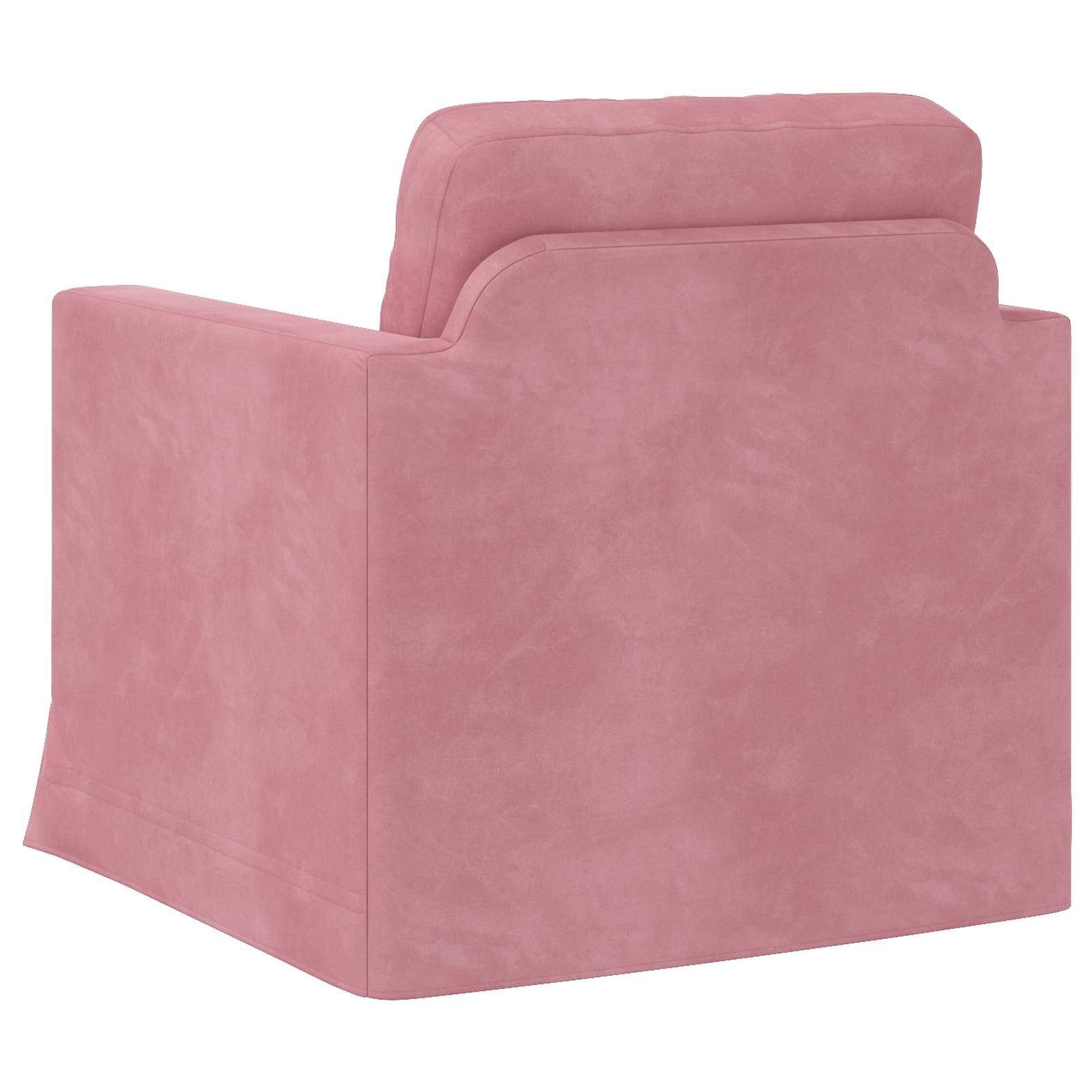 Canapé Rose 78 x 78 x 80 cm Velours - XIOS