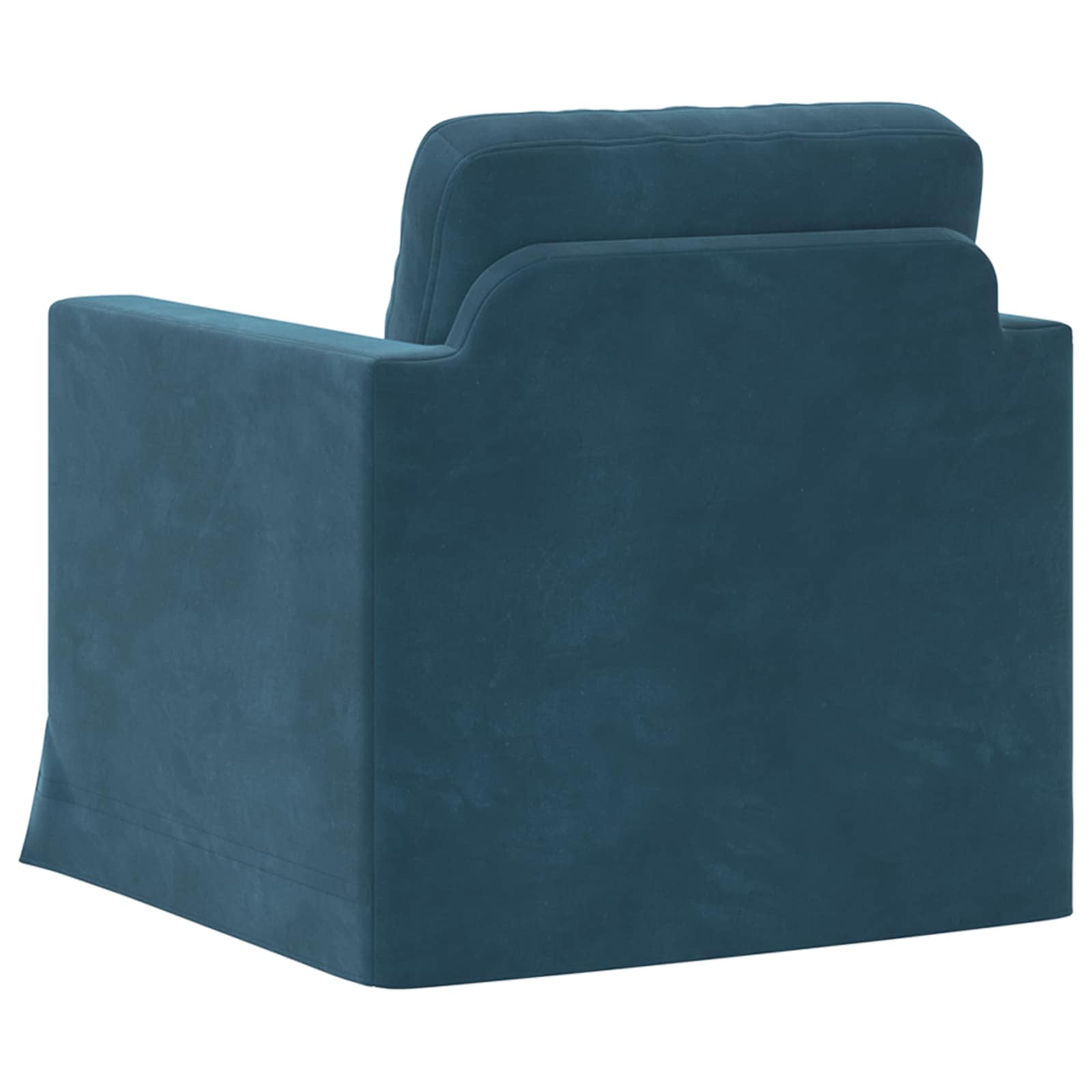 Canapé Bleu 78 x 78 x 80 cm Velours - XIOS