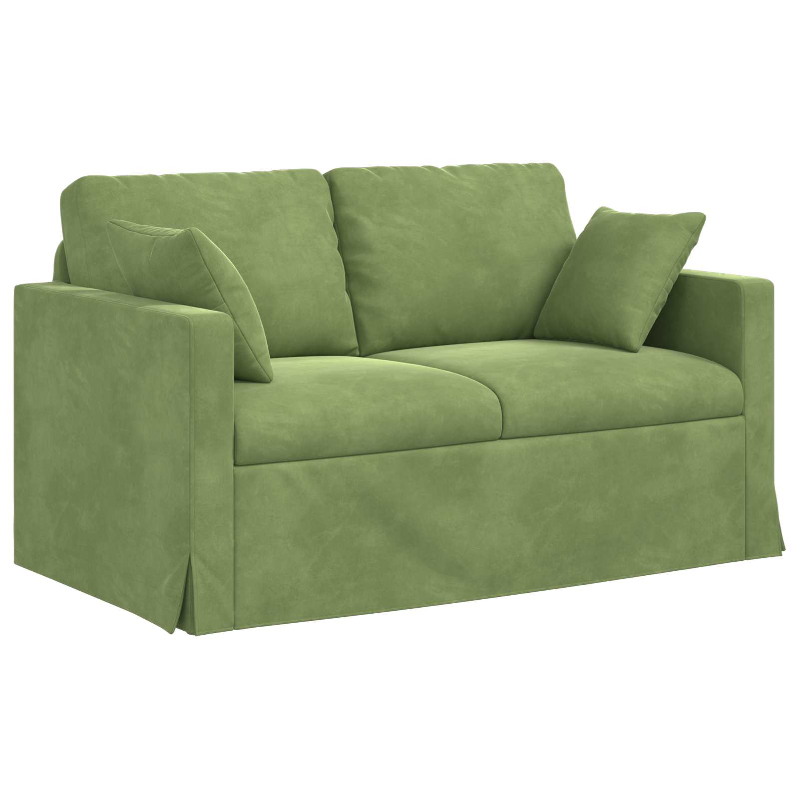 Canapé Vert clair 138 x 78 x 80 cm Velours - XIOS