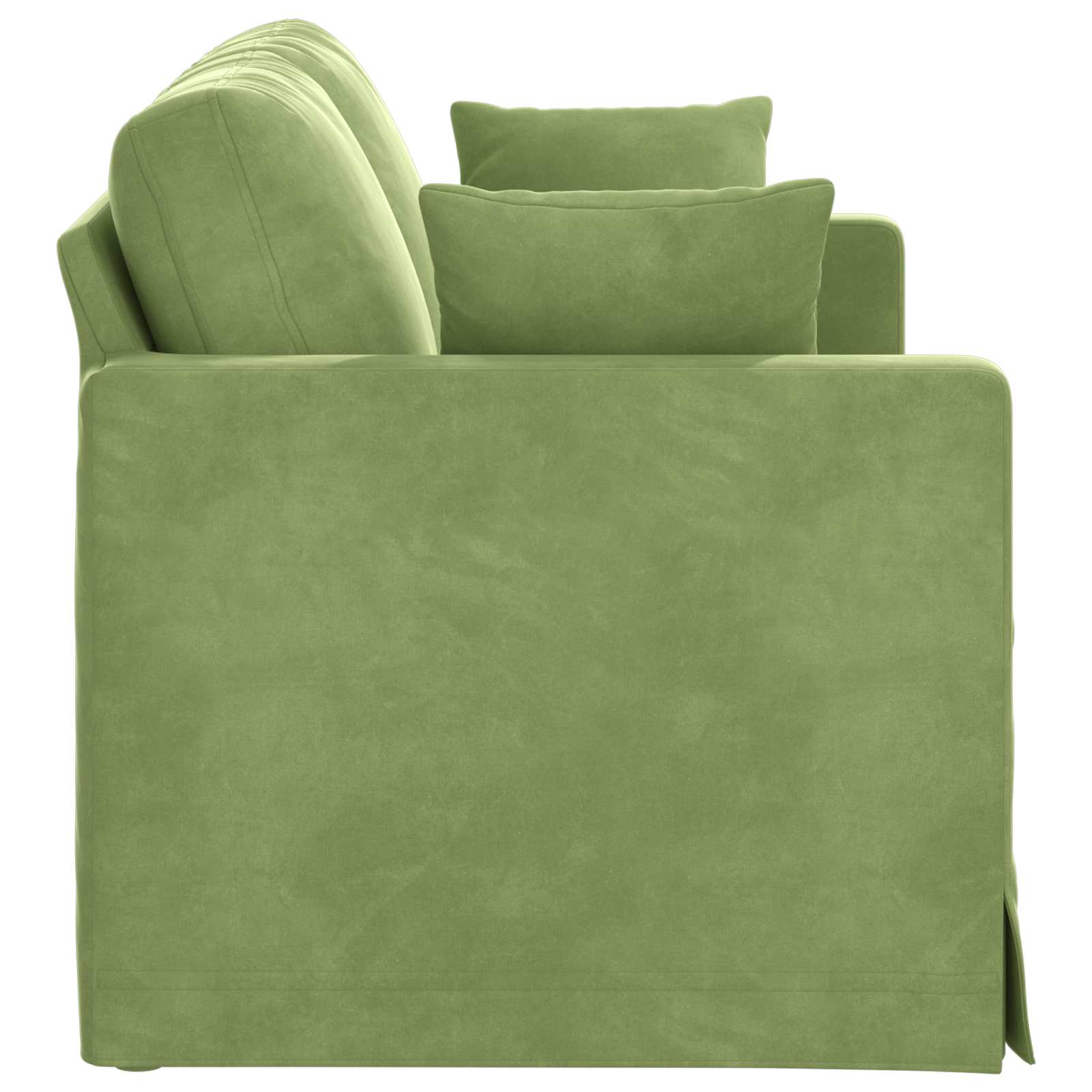 Canapé Vert clair 138 x 78 x 80 cm Velours - XIOS