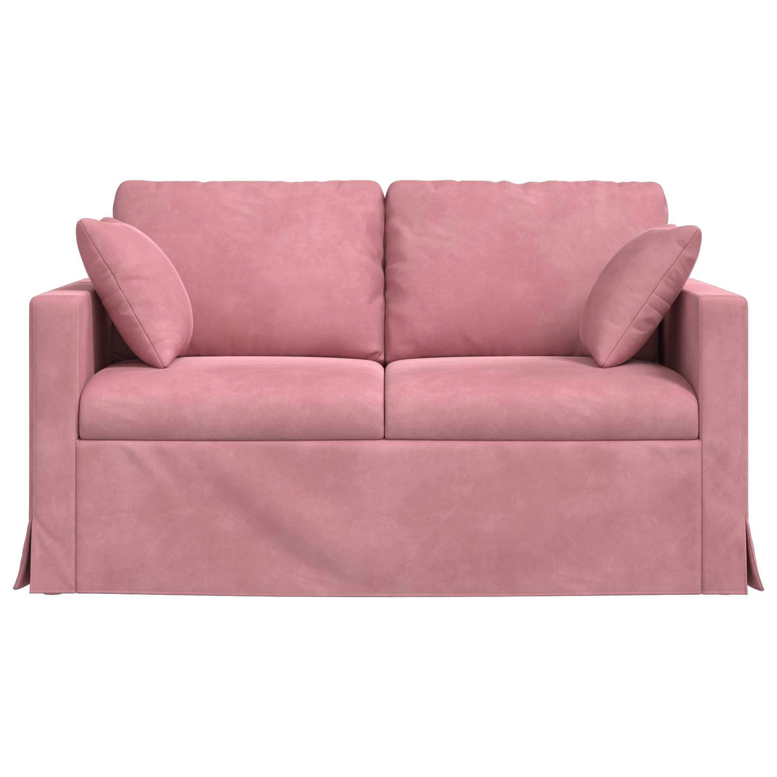 Canapé Rose 138 x 78 x 80 cm Velours - XIOS
