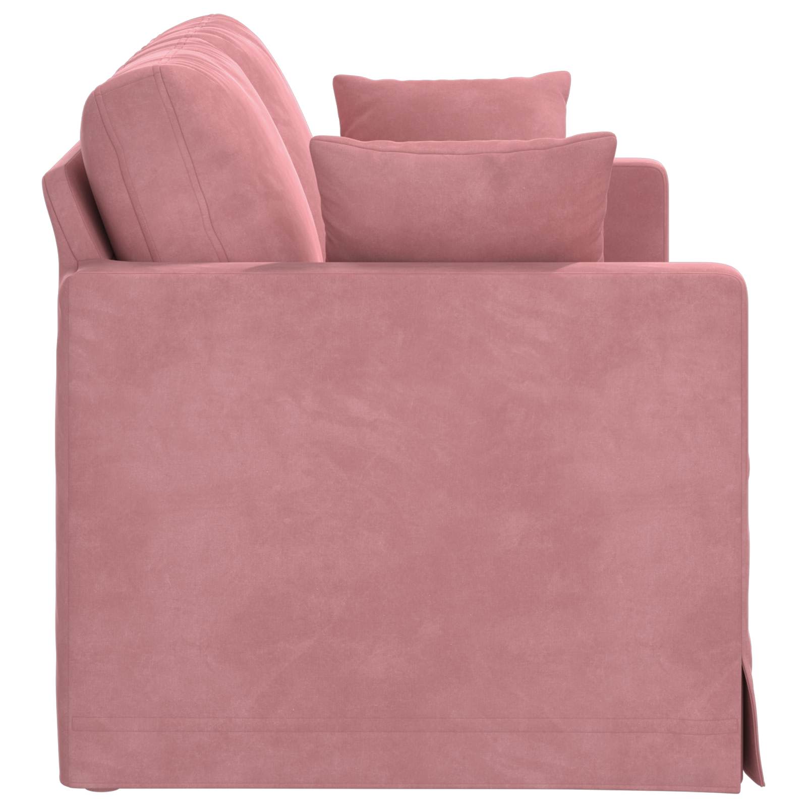 Canapé Rose 138 x 78 x 80 cm Velours - XIOS