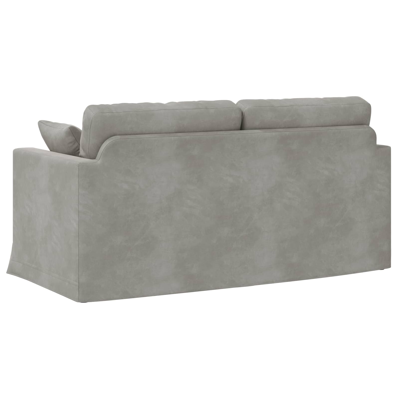 Canapé Gris clair 158 x 78 x 80 cm Velours - XIOS