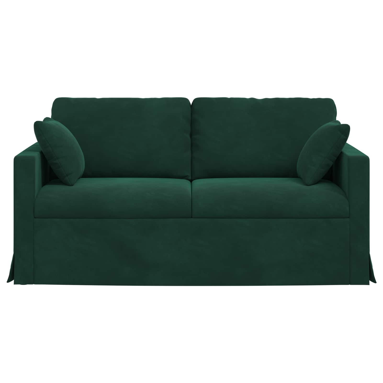 Canapé Vert foncé 158 x 78 x 80 cm Velours - XIOS