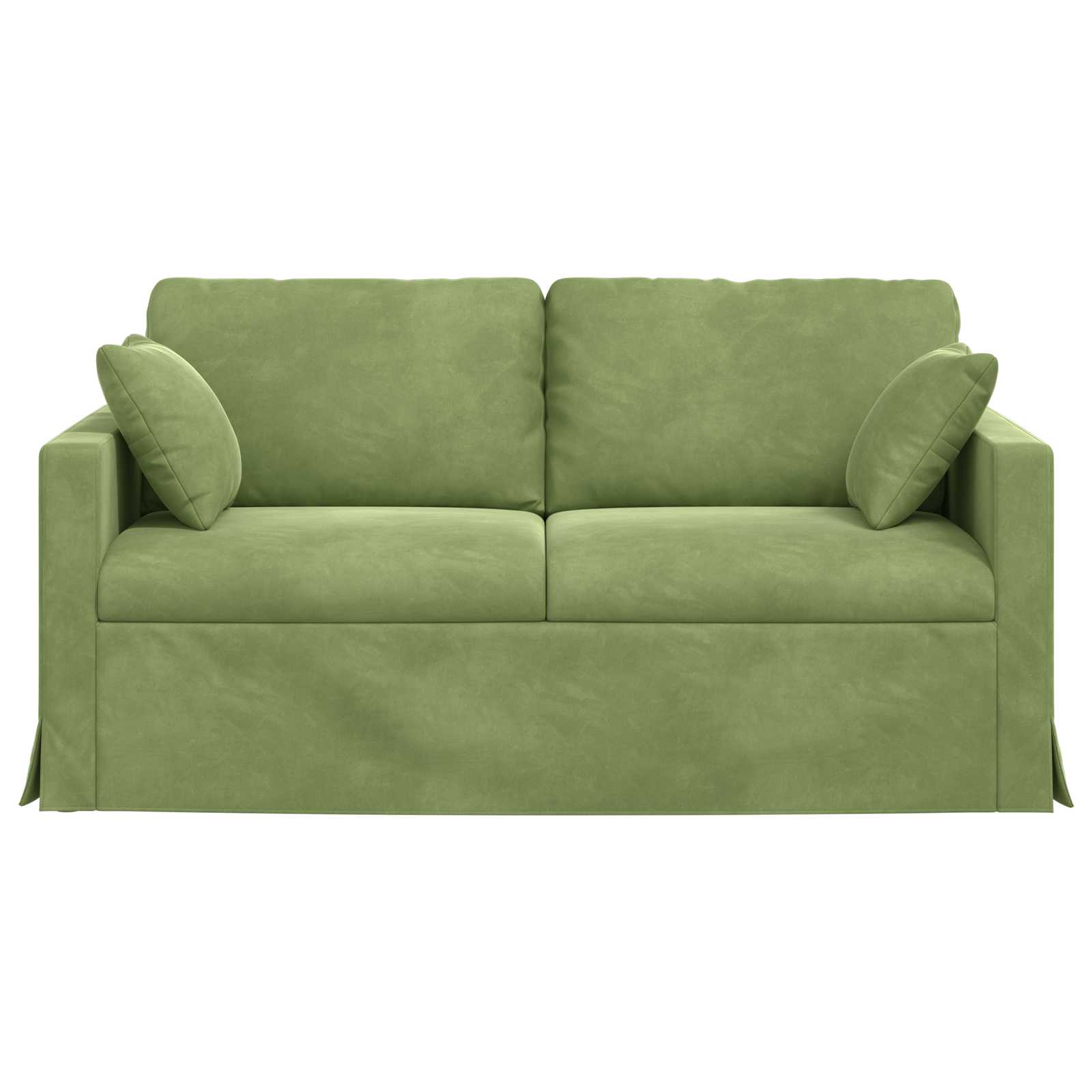 Canapé Vert clair 158 x 78 x 80 cm Velours - XIOS