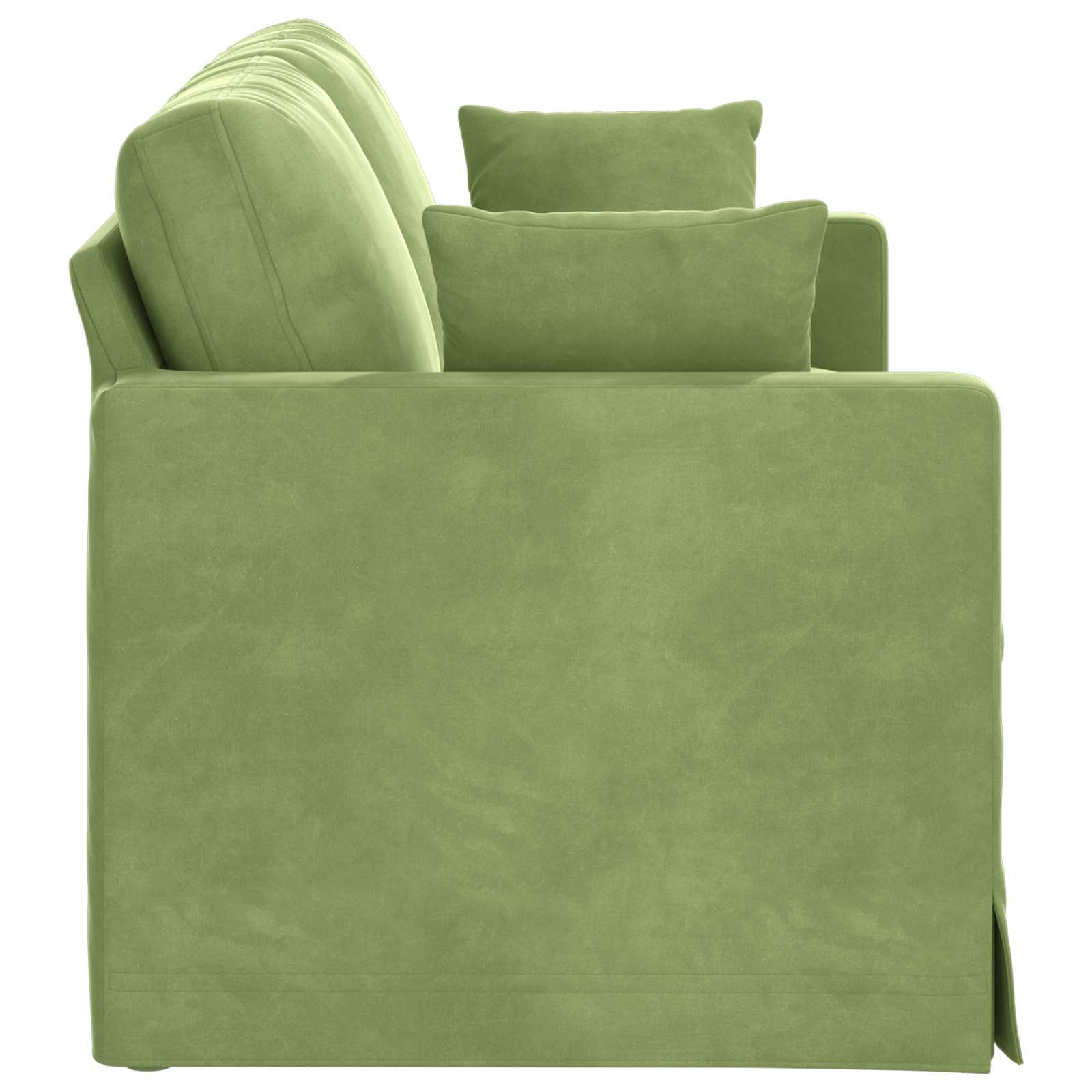 Canapé Vert clair 158 x 78 x 80 cm Velours - XIOS