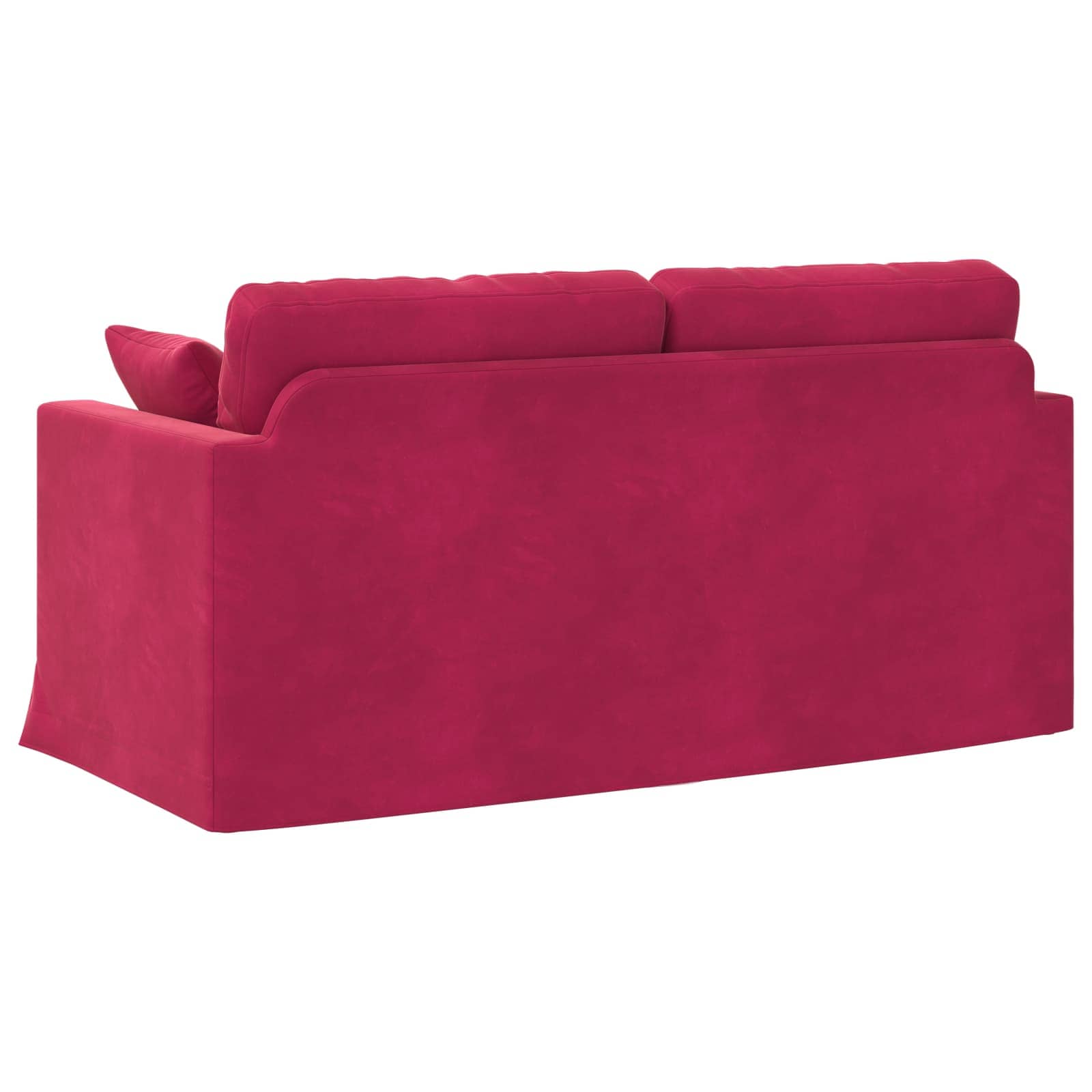 Canapé Bordeaux 158 x 78 x 80 cm Velours - XIOS