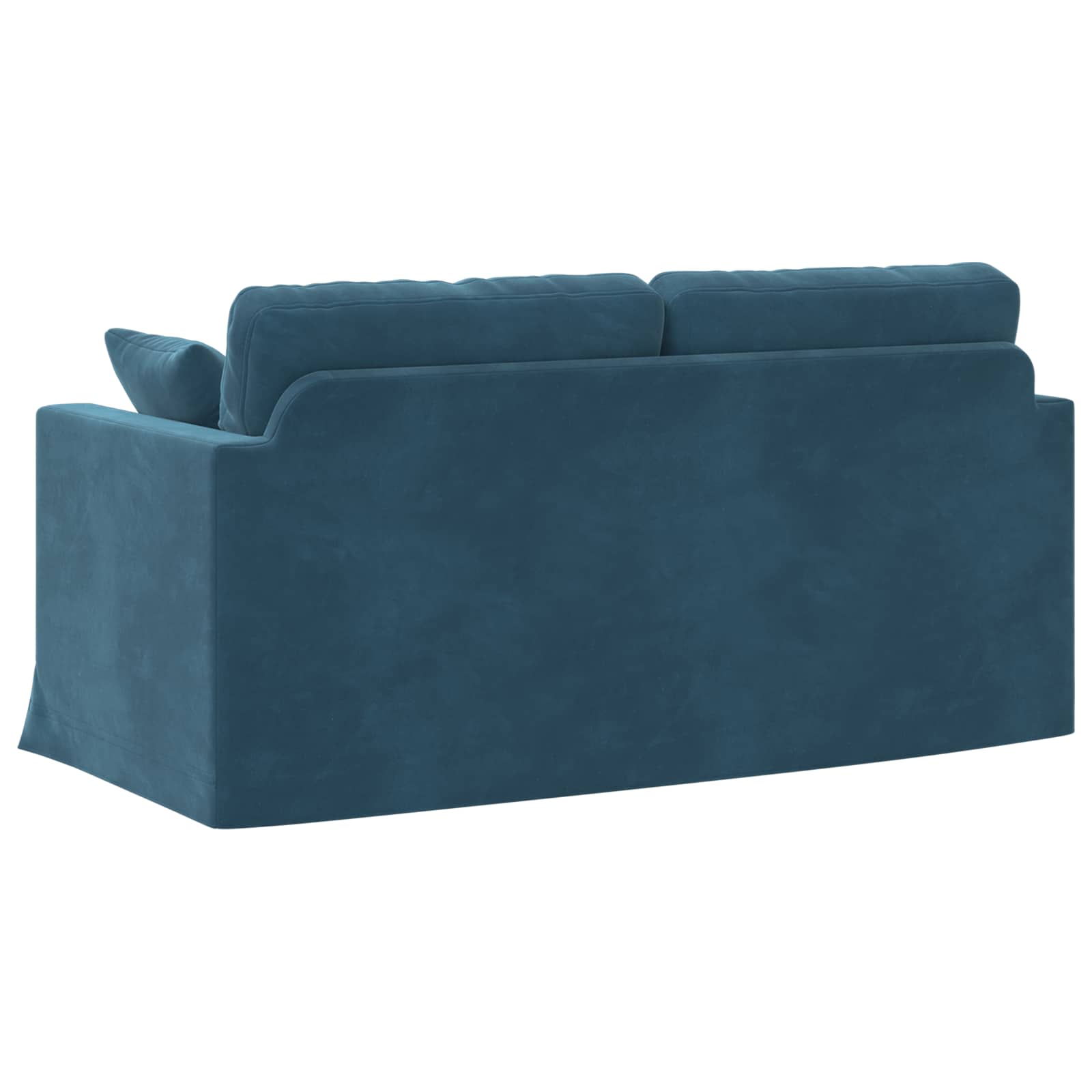 Canapé Bleu 158 x 78 x 80 cm Velours - XIOS