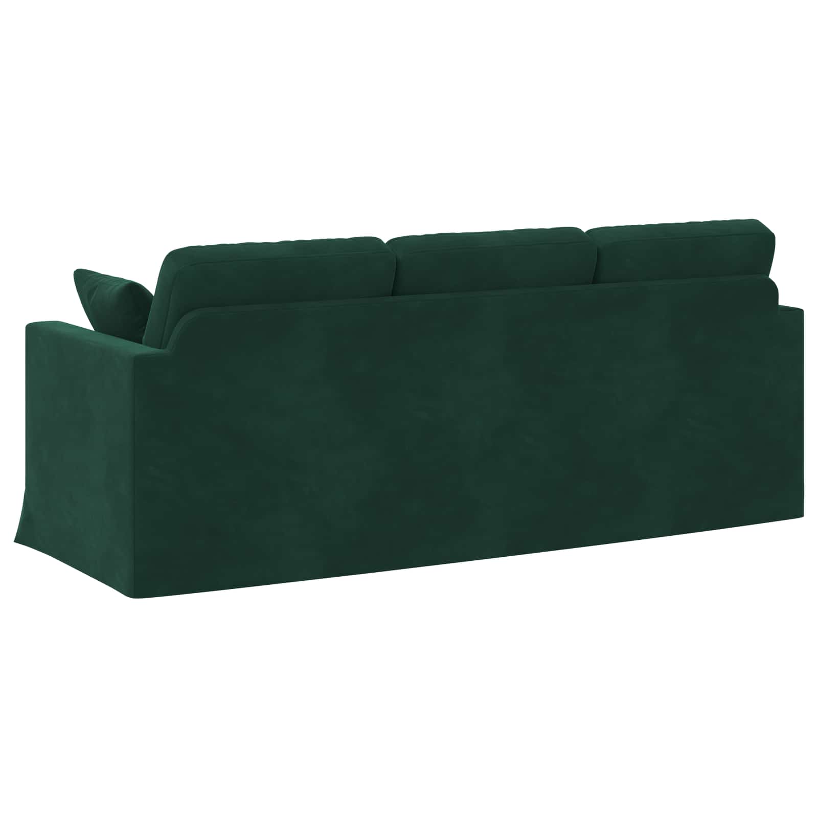 Canapé Vert foncé 198 x 78 x 80 cm Velours - XIOS